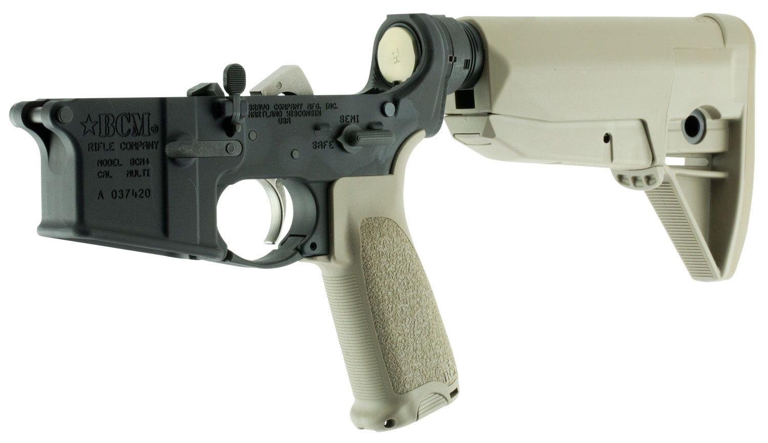 BCM Complete Lower Receiver Assembly FDE