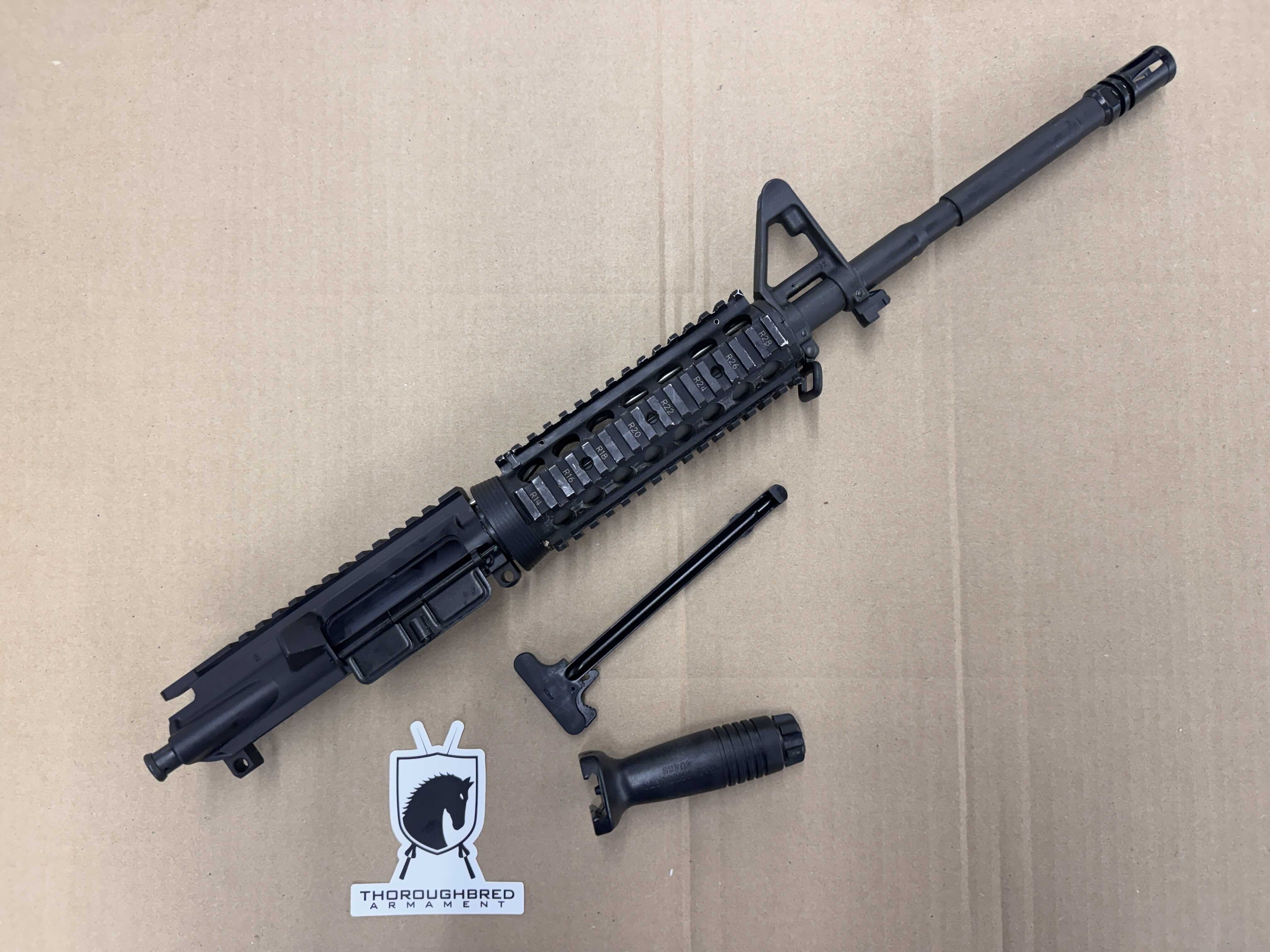 16 Colt M4 Upper/KAC M4 RAS/P+S GRIP/Colt Charging Handle
