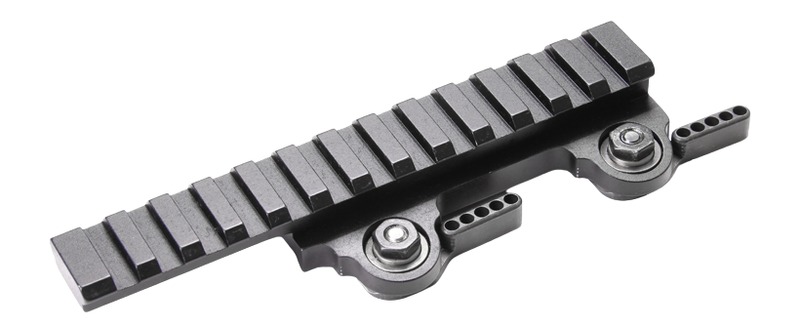 Larue Tactical LT101 Picatinny Riser Quick Detach Black Aluminum