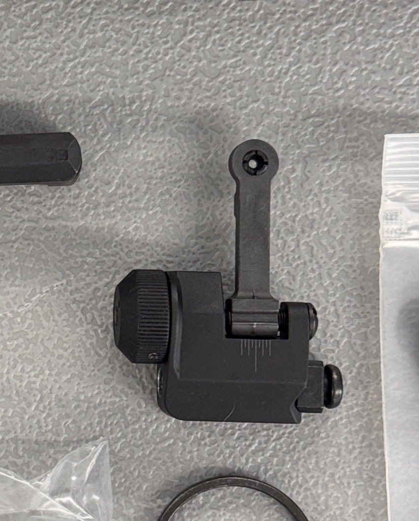 Knight's Armament Folding Rear Sight 300 meter