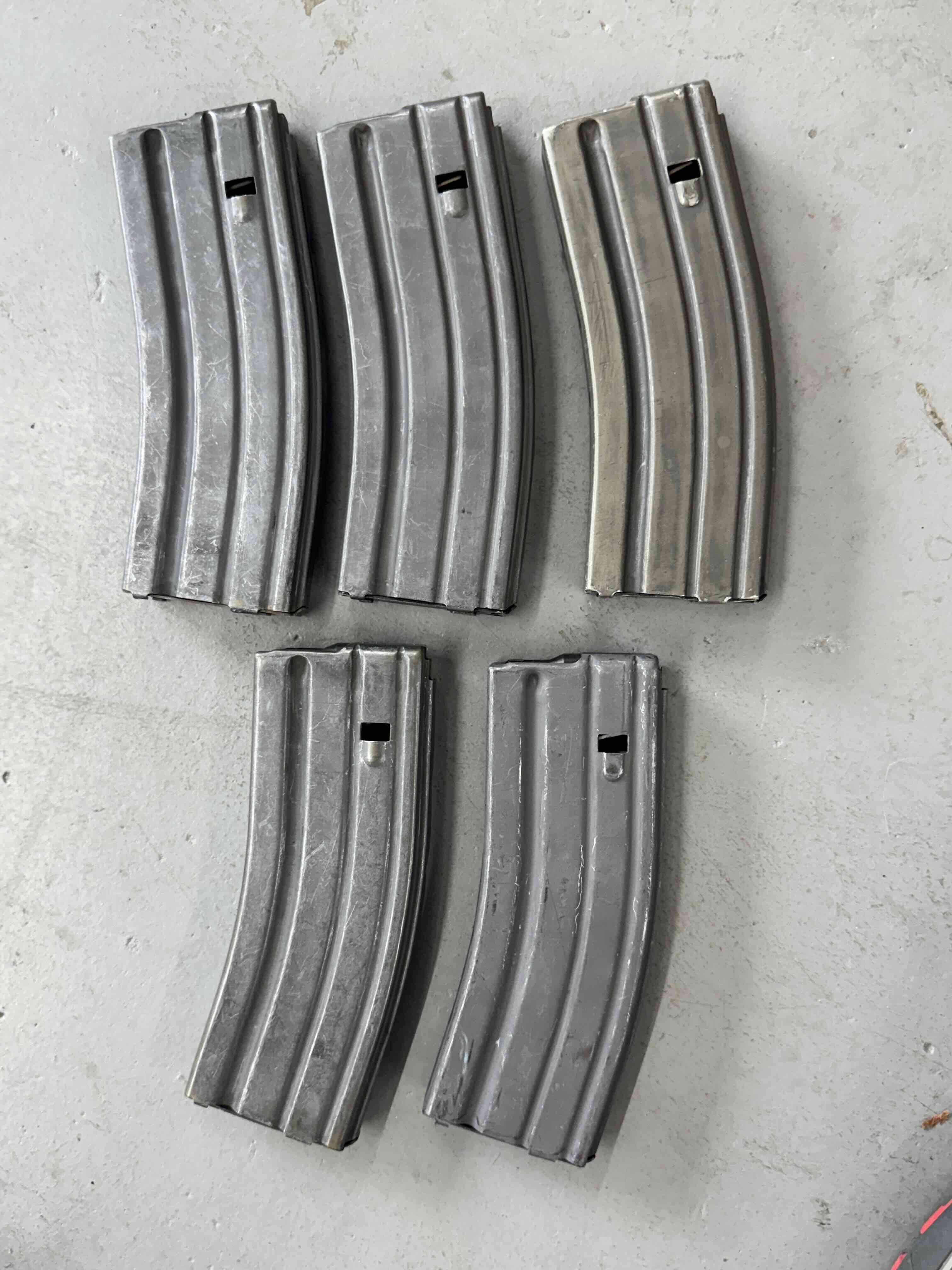 5 USGI AR-15 30 Round Stanag Magazine (ADVENTURE LINE)