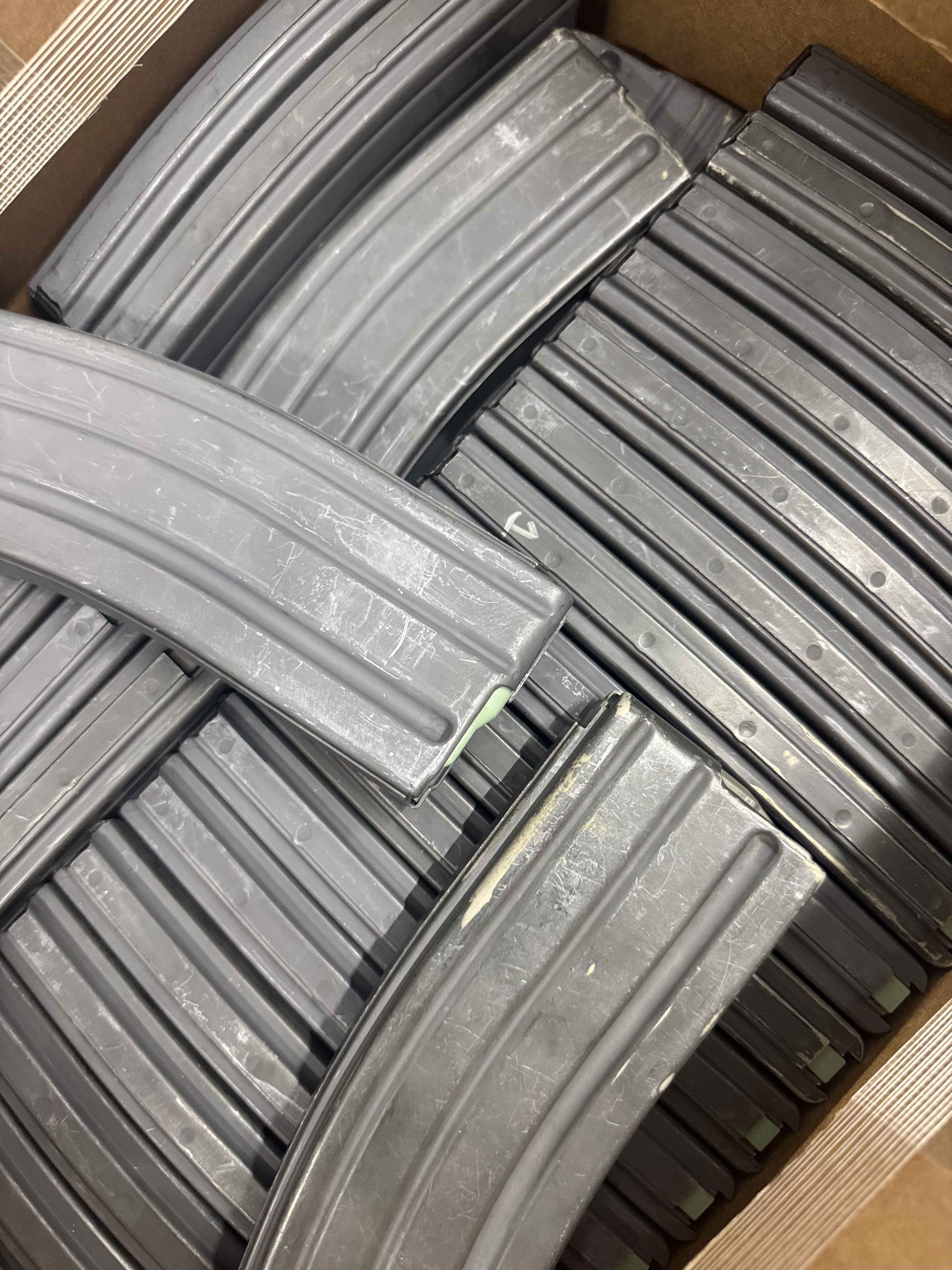 5 USED OKAY INDUSTRIES USGI 30 Rnd Magazines