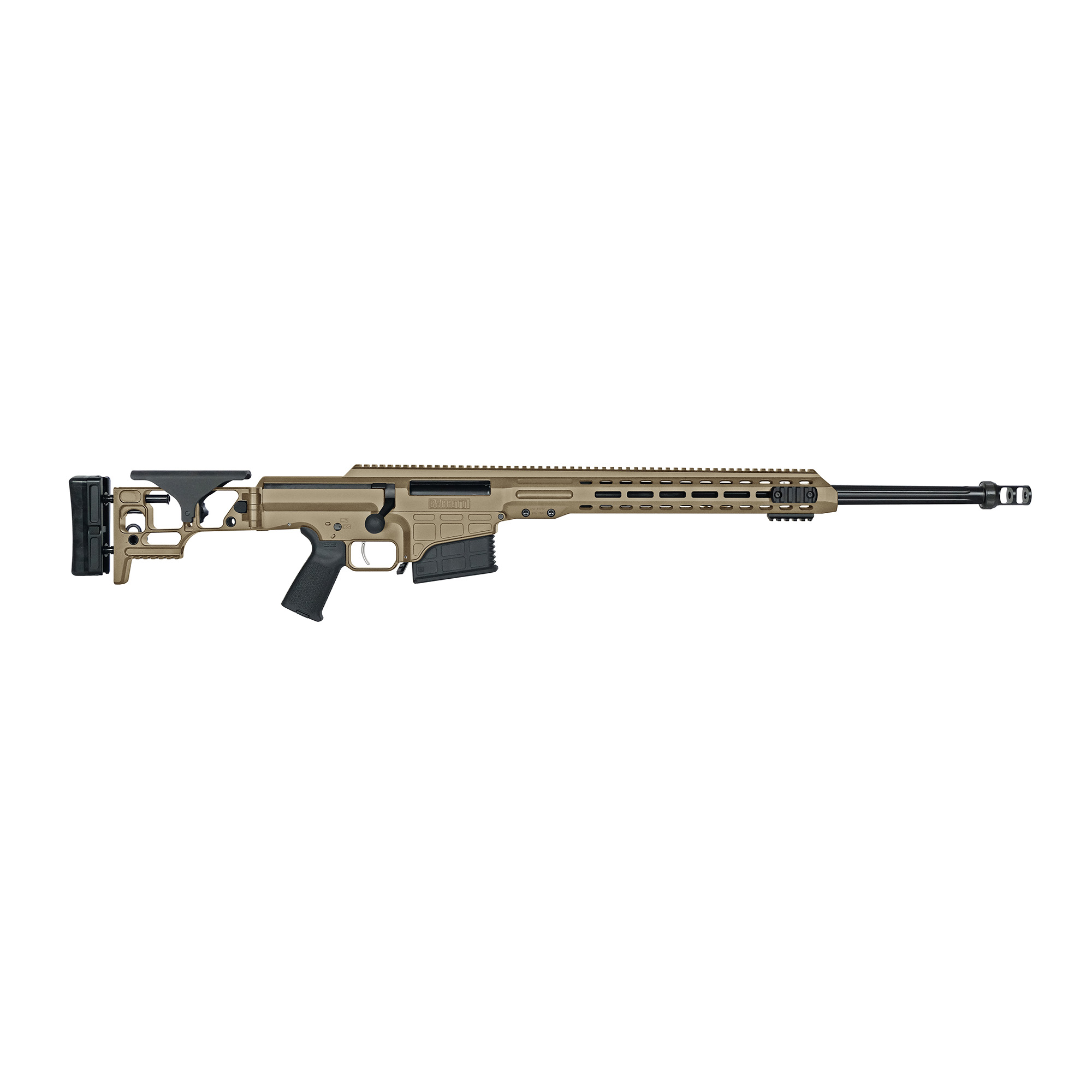 Barrett MRAD .308 Win Folding Stock Flat Dark Earth Cerakote 24 Fluted Bbl 1:8 Rifle 18491