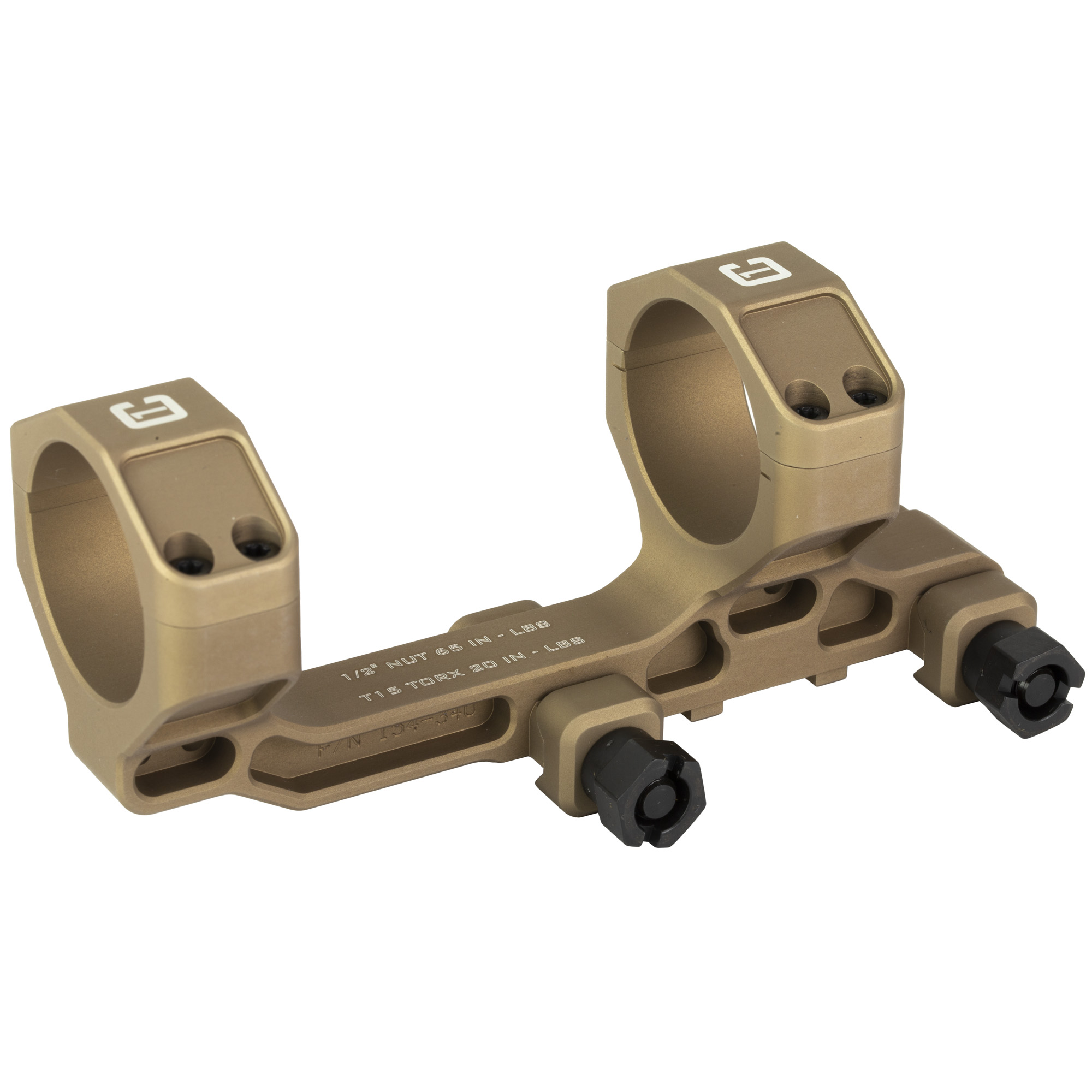 Badger Ordnance C.O.M.M. 34mm 1.54 Tan Mount 154-340