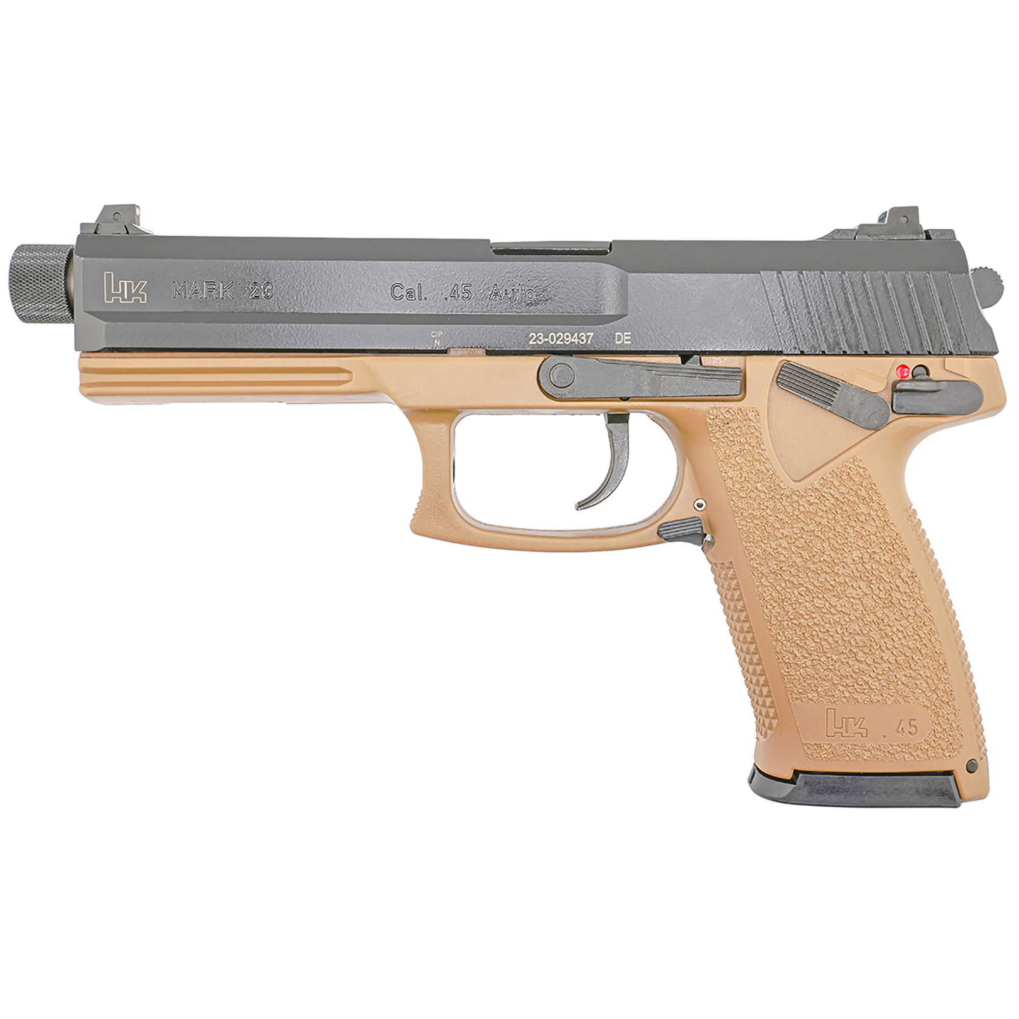 H&K MARK 23 45ACP 5.87 12RD FDE