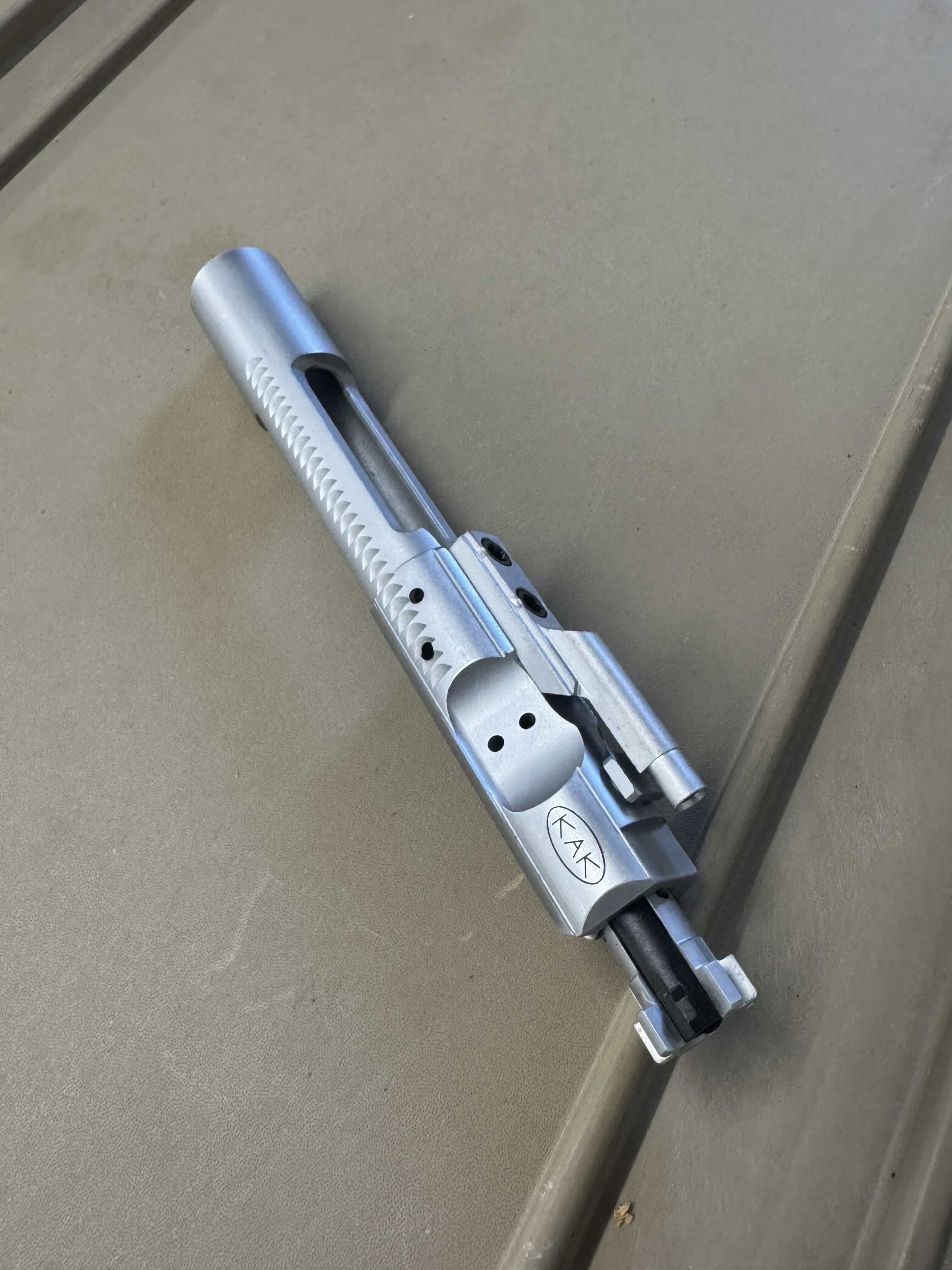 KAK AR15 BCG M16 556 CHROME SLV