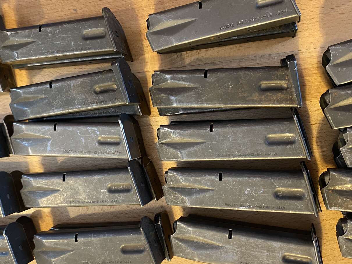 USGI 15 ROUND BERETTA M9 MAGAZINES (SURPLUS)