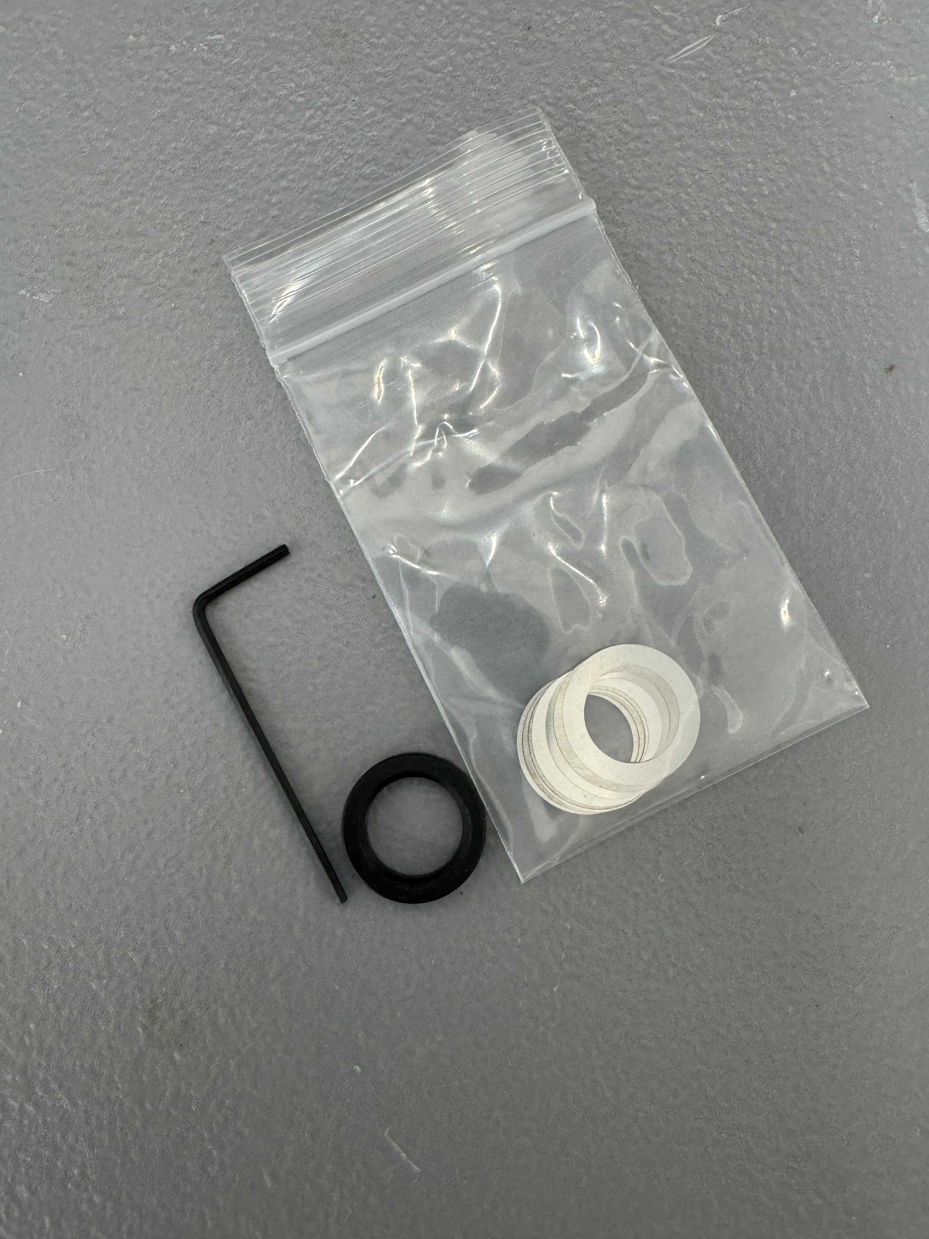 Allen Engineering 1/2-28 Shim Kit/Brake Spacer/Allen Wrench