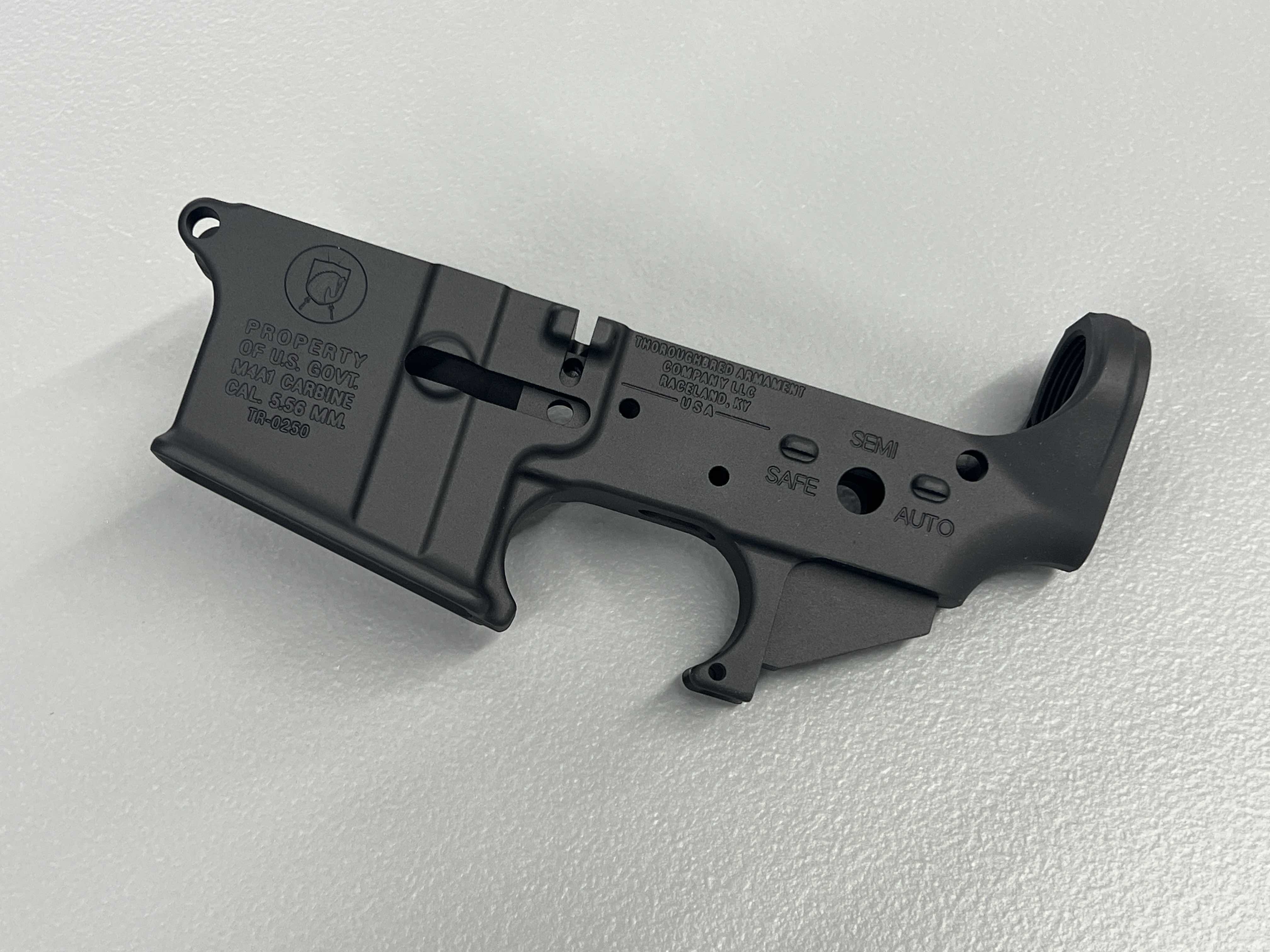 Thoroughbred Armament Co. M4A1 Lower Receiver - BLACK - BLEM