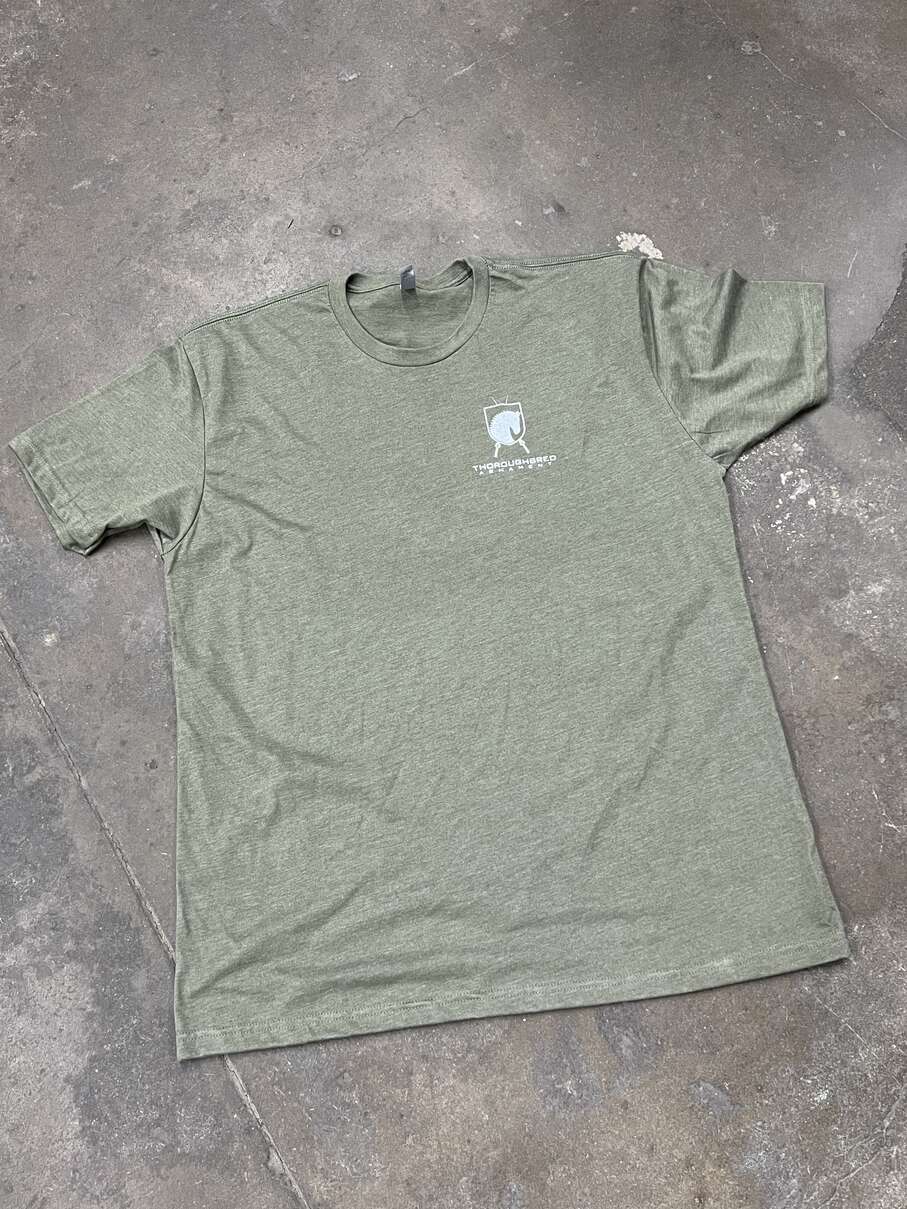 Thoroughbred Armament T-Shirt - Military Green Large