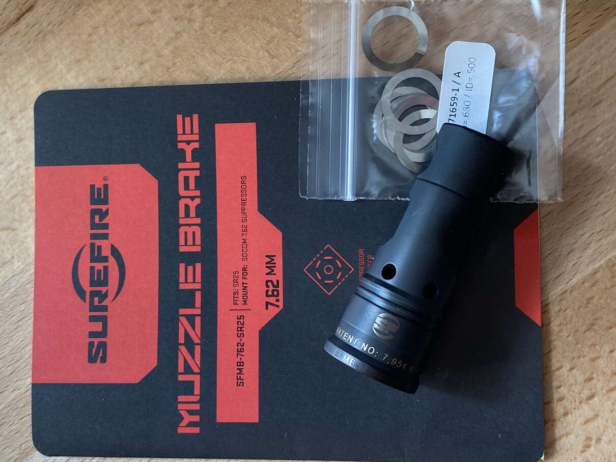 SUREFIRE SOCOM MUZZLE BRAKE SFMB762-SR25