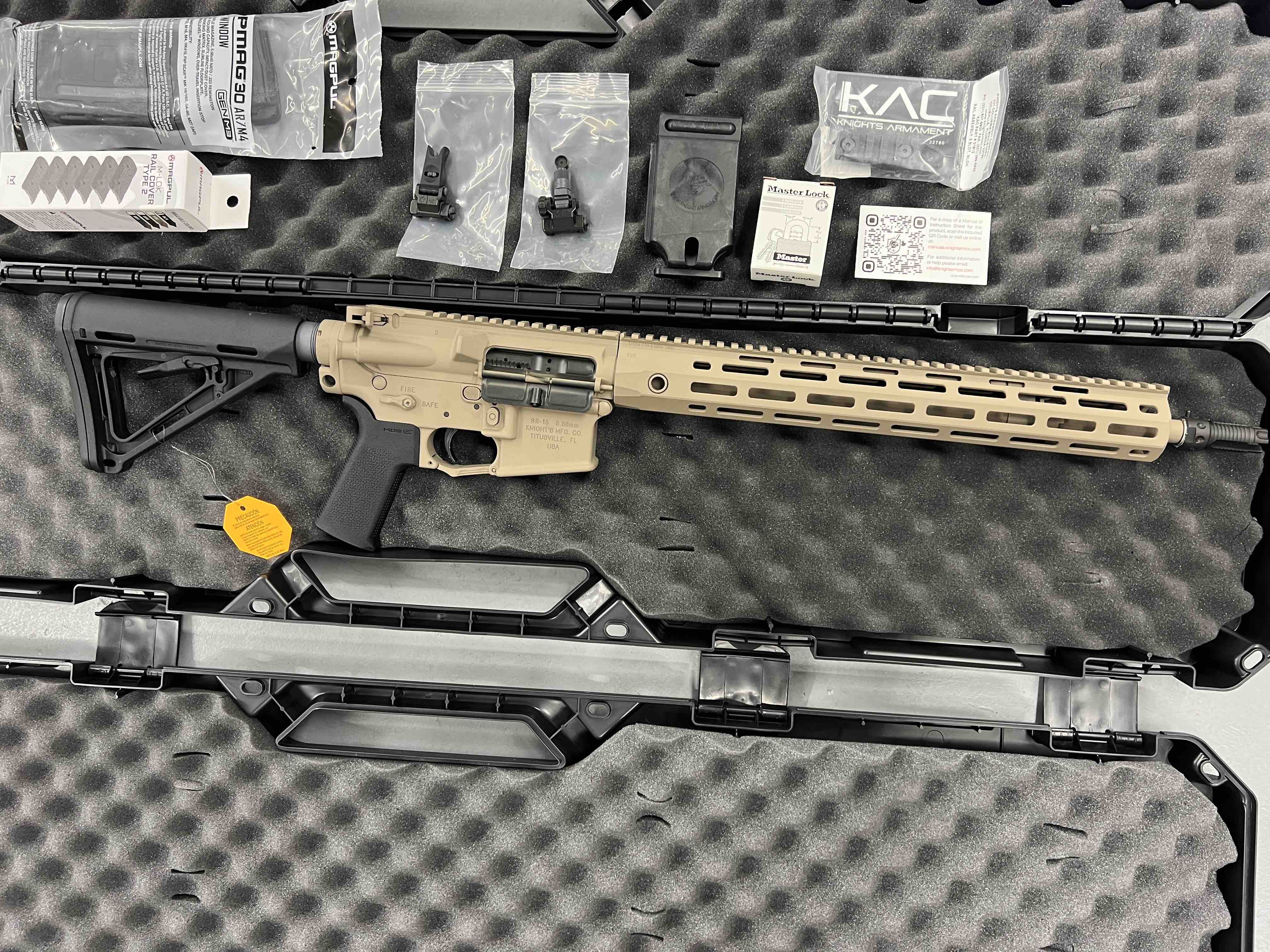 とっておきし新春福袋 Knights Armament Rifle 16 5.56 2 MOD E3 SR-15 その他
