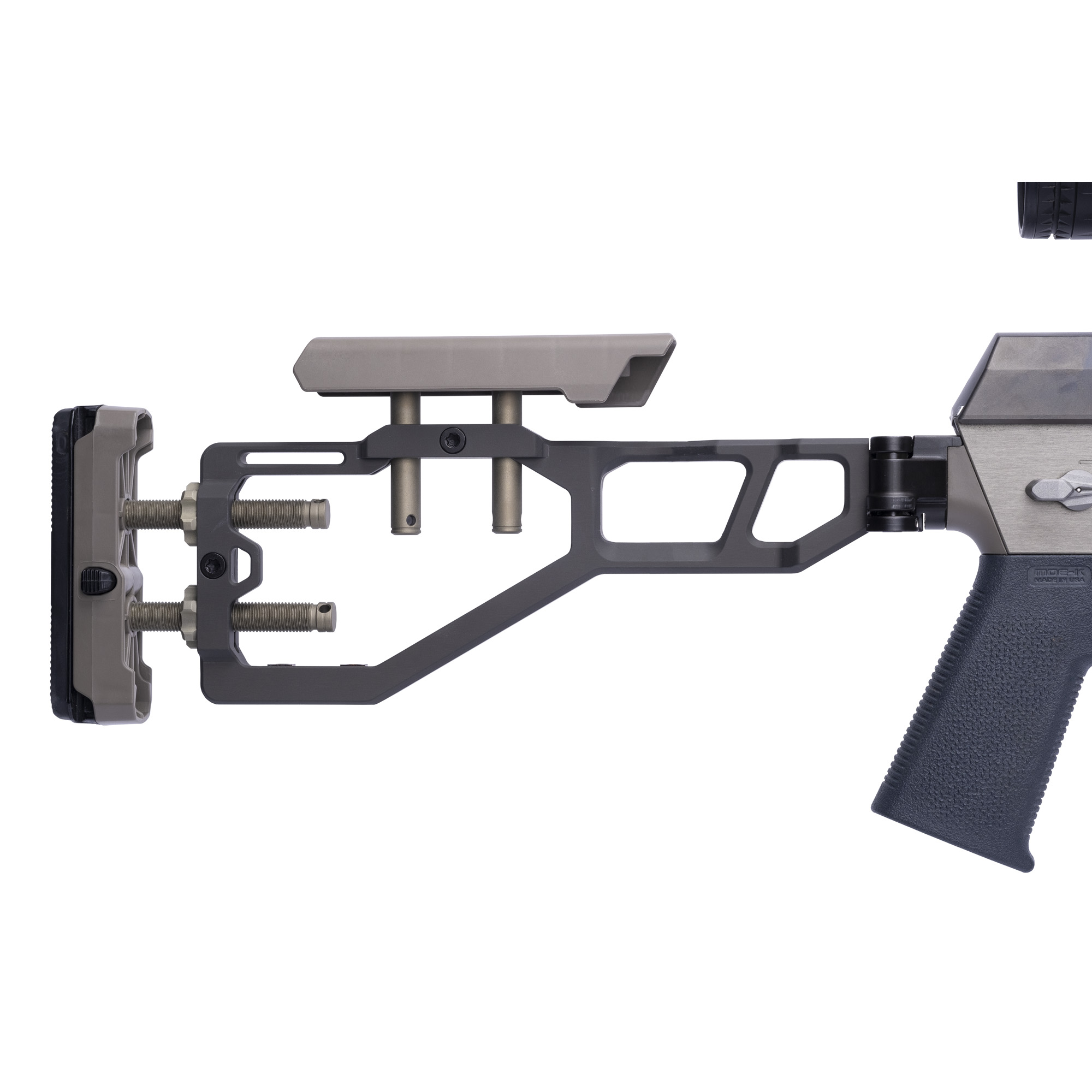 Q FIXED STOCK ASSEMBLY BLACK/GRAY