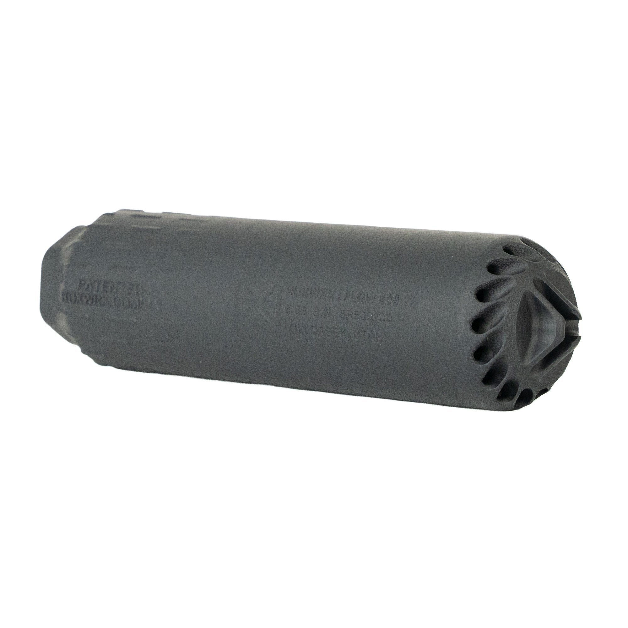 HUX FLOW 556TI 1/2X28 WITH FLASH HIDER FH BLACK