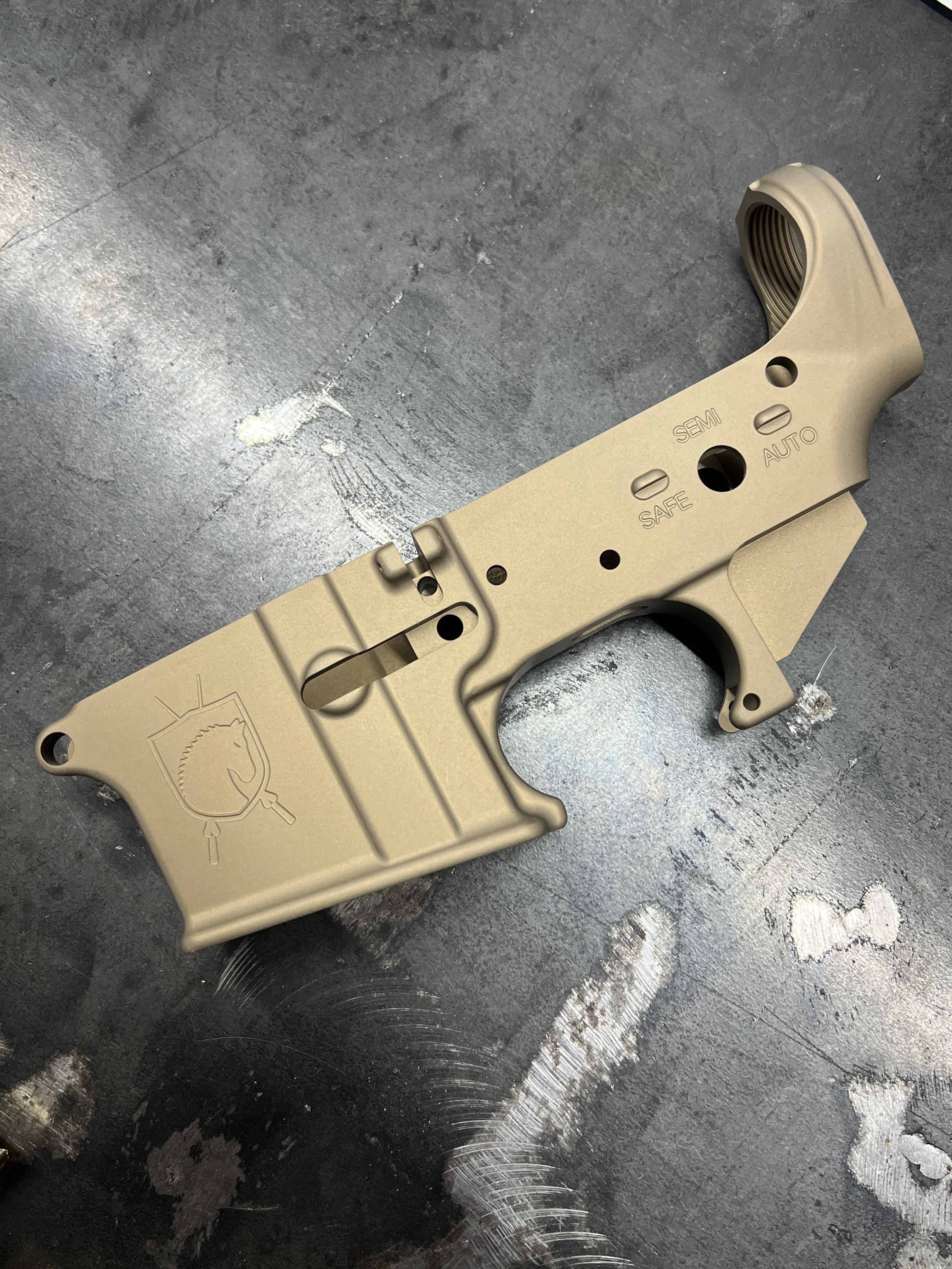 Thoroughbred Armament Co. TAC-15 AR-15 Lower Receiver - FDE