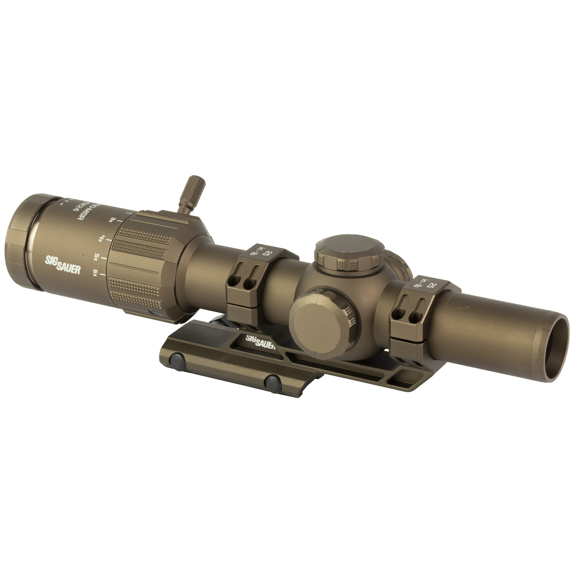 Sig Sauer Tango-MSR 1-6x LPVO SCOPE AND MOUNT- COYOTE