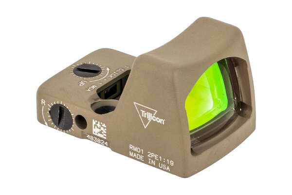 Trijicon RMR Type 2 LED Reflex Sight - 3.25 MOA - FDE