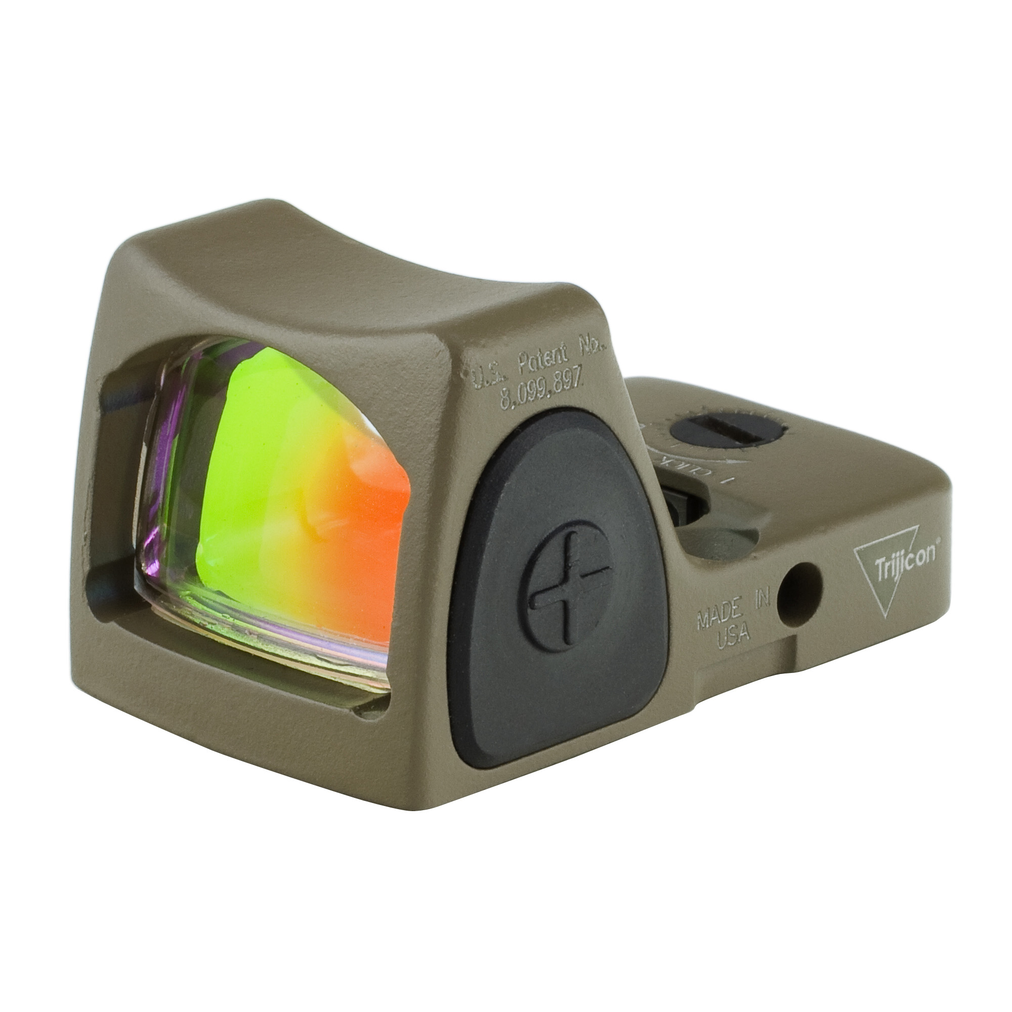 Trijicon RMR Type 2 Reflex Sight 6.5 MOA Adjustable LED Flat Dark Earth