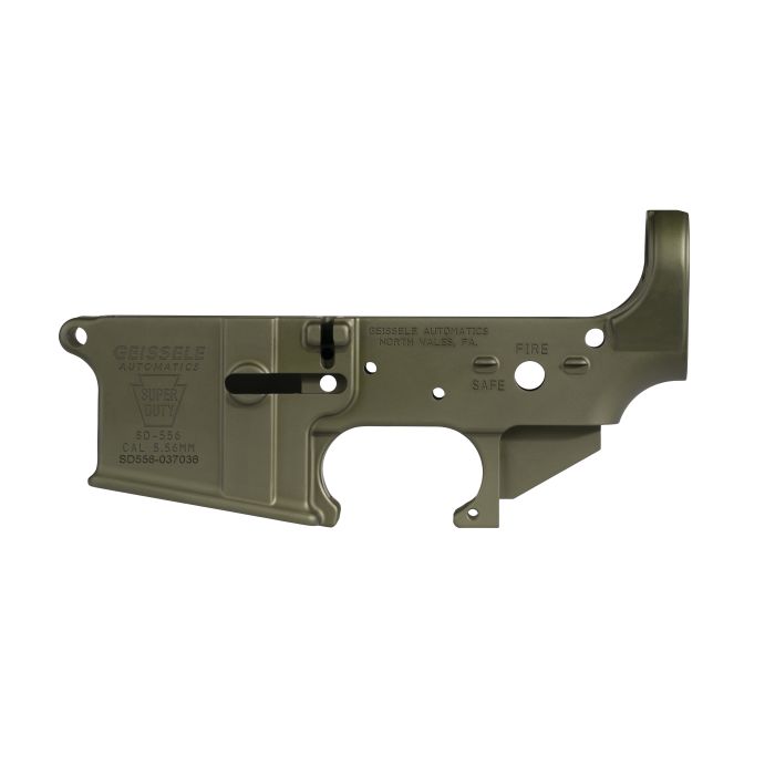 Geissele Super Duty Stripped AR-15 Lower Receiver - ODG