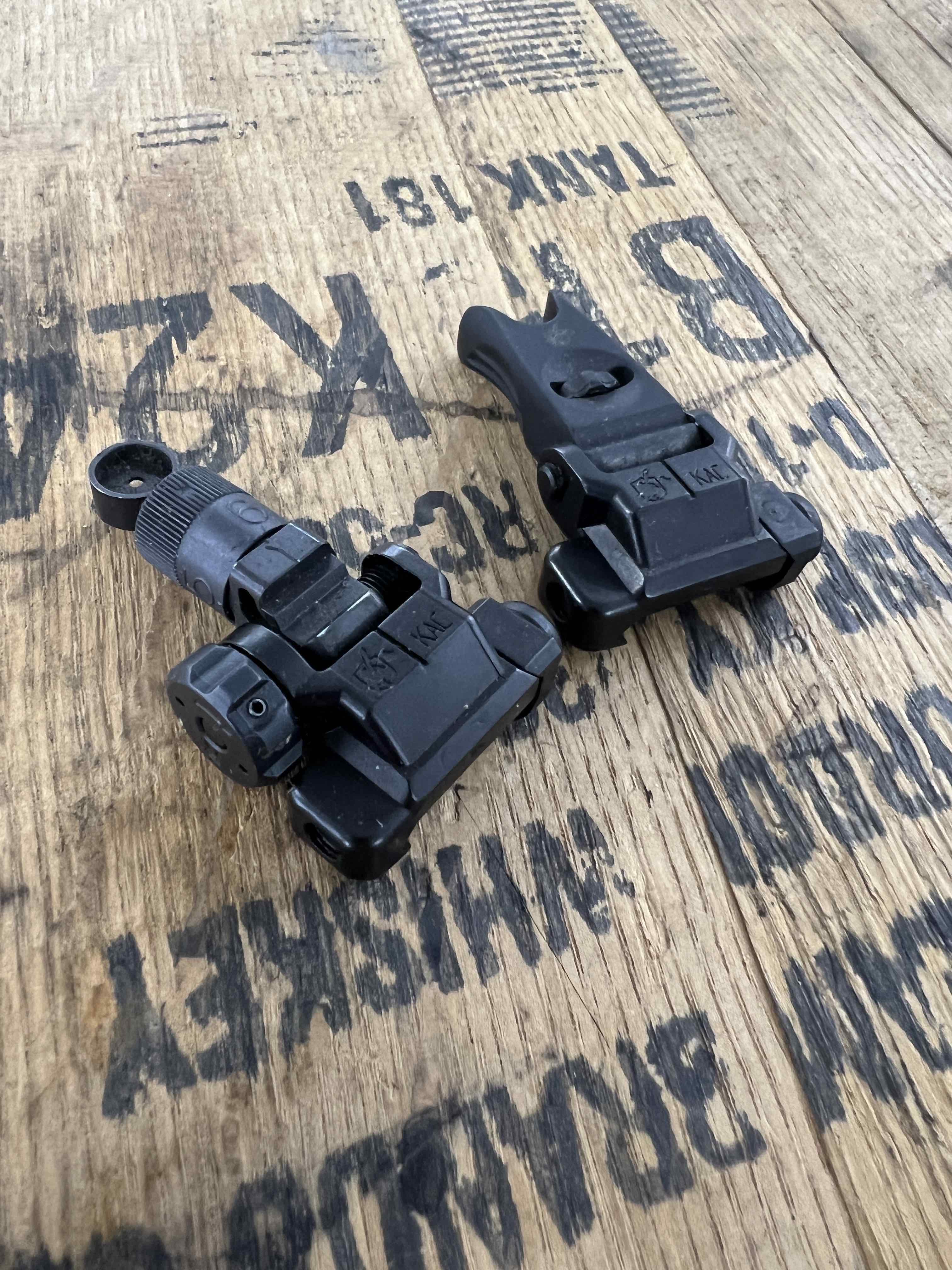 Knight's Armament Micro Front and Rear Combo (take off)
