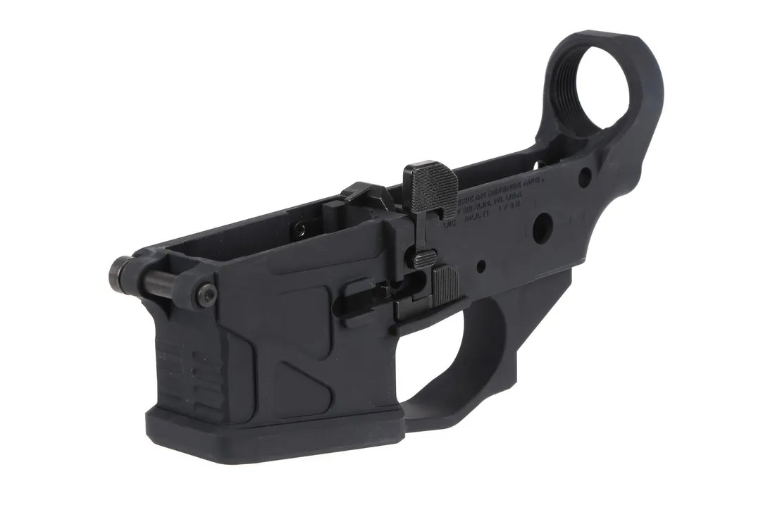 American Defense UIC Billet AR-15 Lower Receiver - Ambidextrous