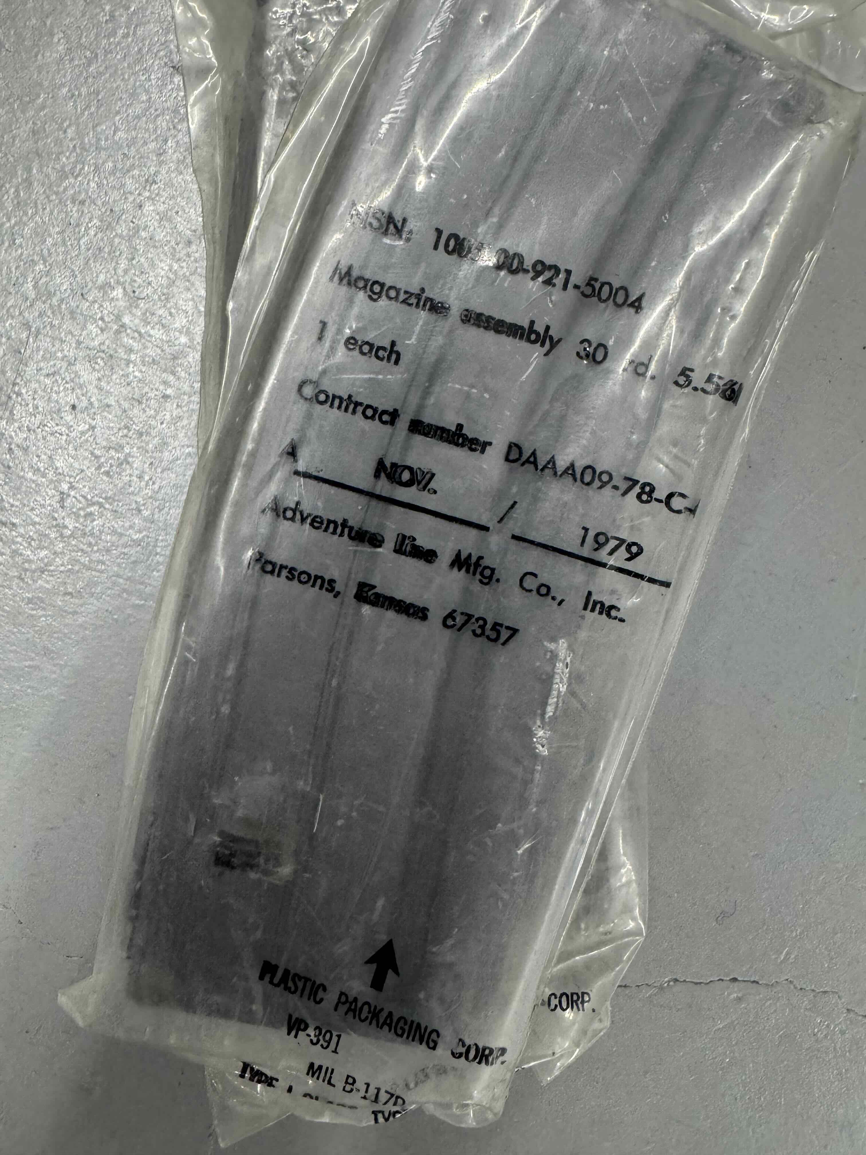 Pre-Ban 30Round Stanag Magazine (ADV LINE) IN PACKAGE 1979