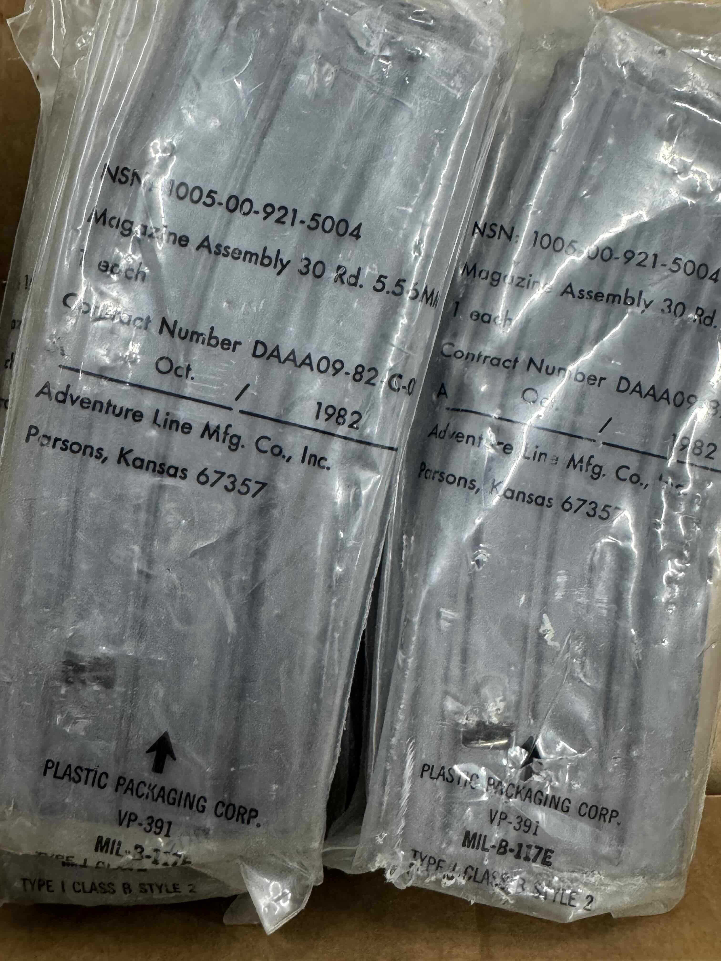 Pre-Ban 30Round Stanag Magazine (ADV LINE) IN PACKAGE 1982