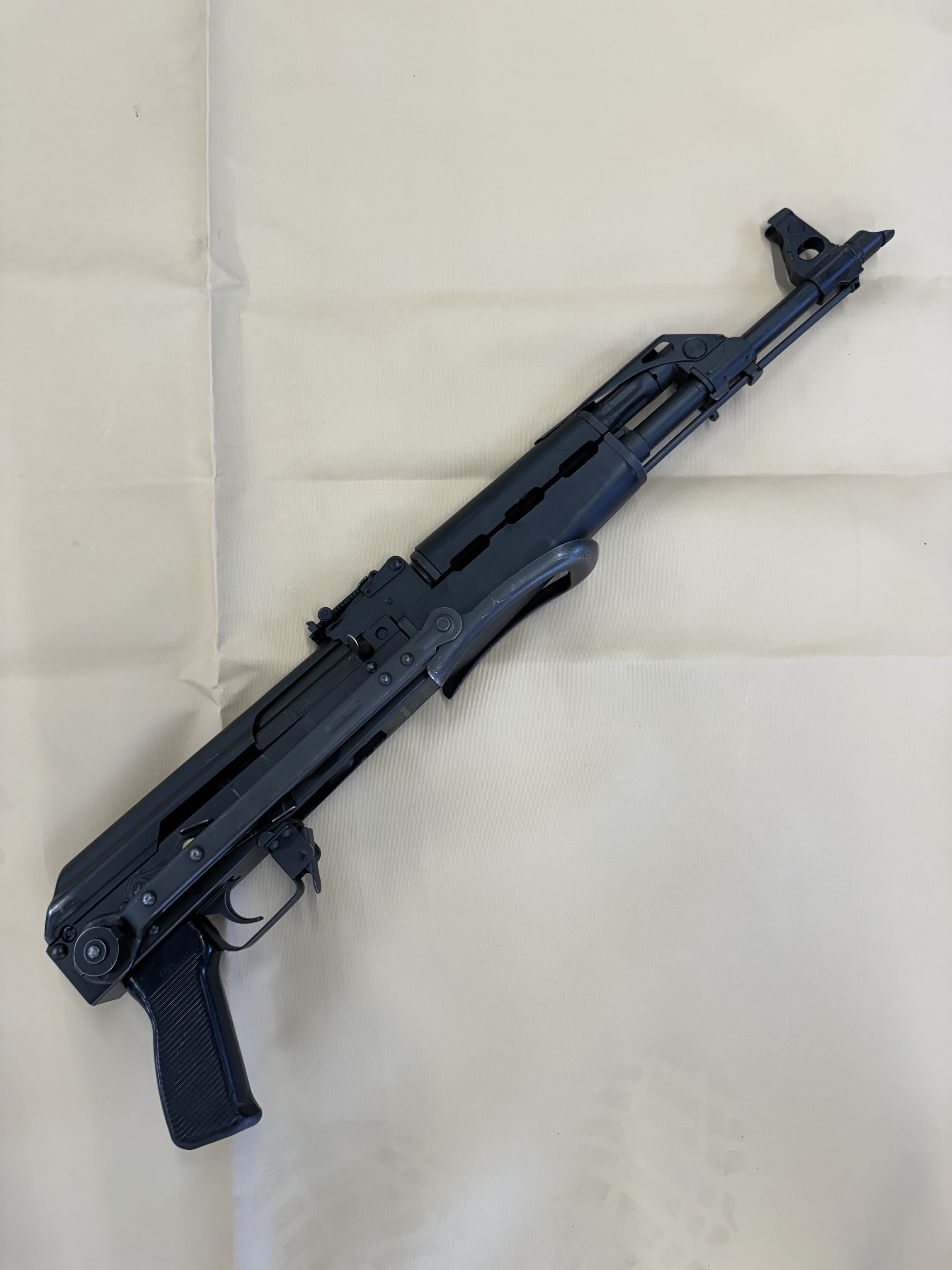 YUGO M70AB2 16IN 7.62X39 AK47 UNDERFOLDER RIFLE - US MILITARY TRADE-IN (CHAMBER MODIFIED)