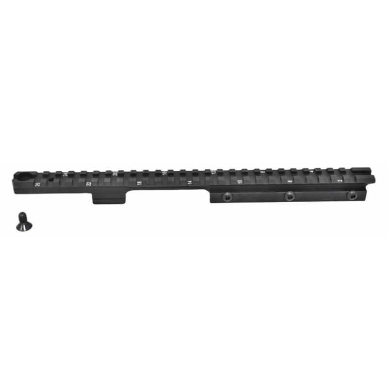 PRI AR15 Recce Top Rail for PRI Round Forearms Forearms -  BLACK