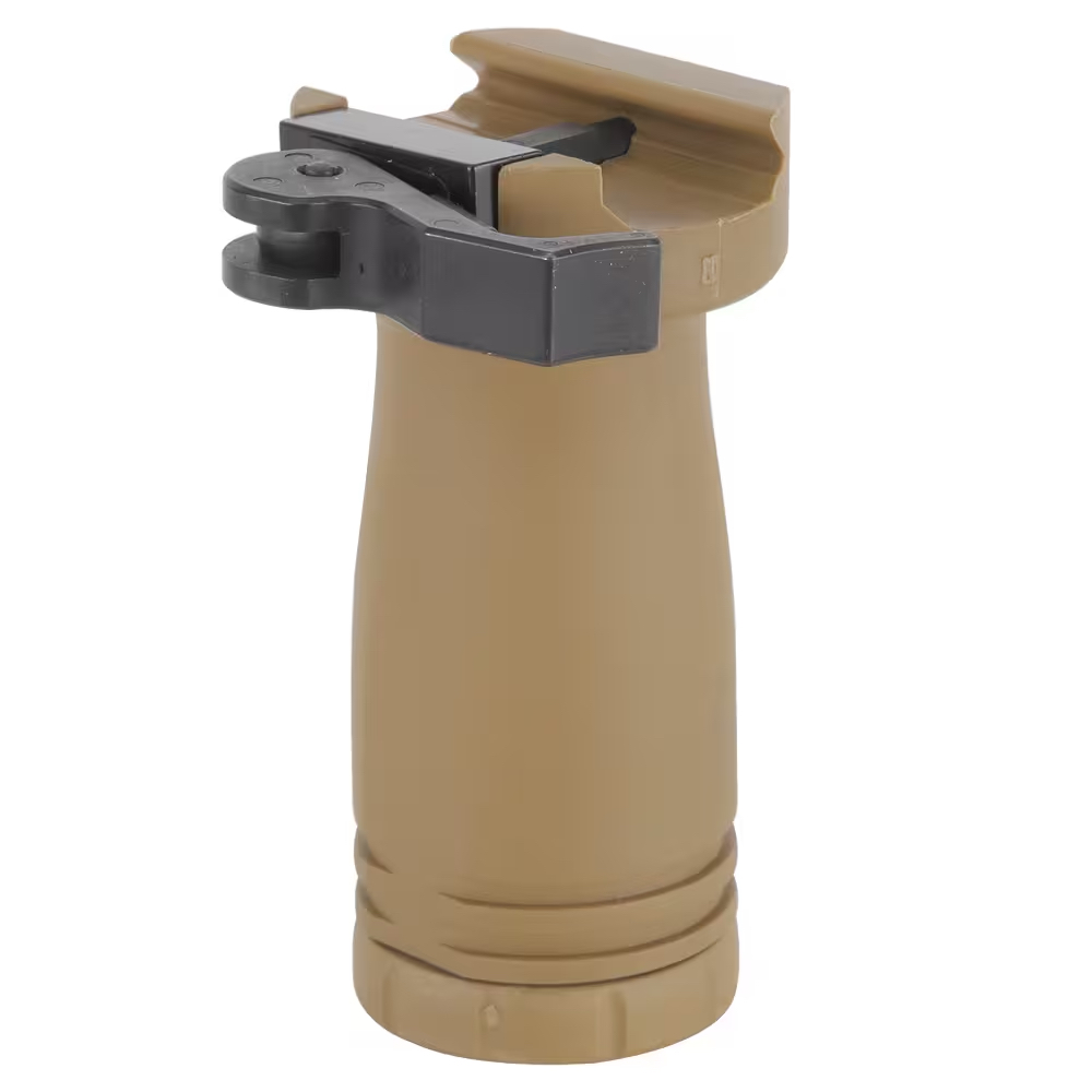 B&T QD Short Coyote Vertical Foregrip w/Quick Release Throw Lever