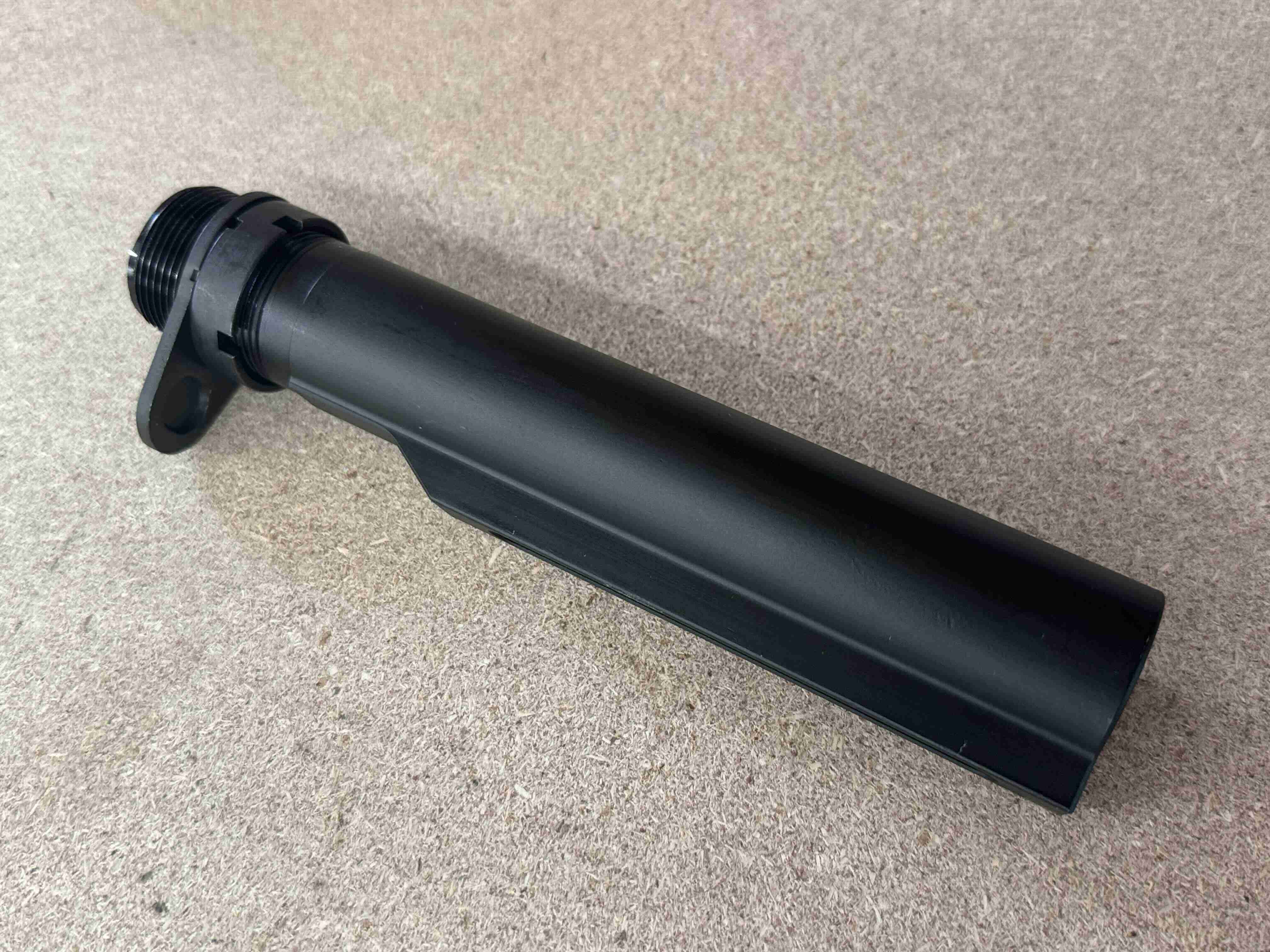 Colt Mil Spec 4 Position Buffer Tube/Nut/End Plate (new take off)