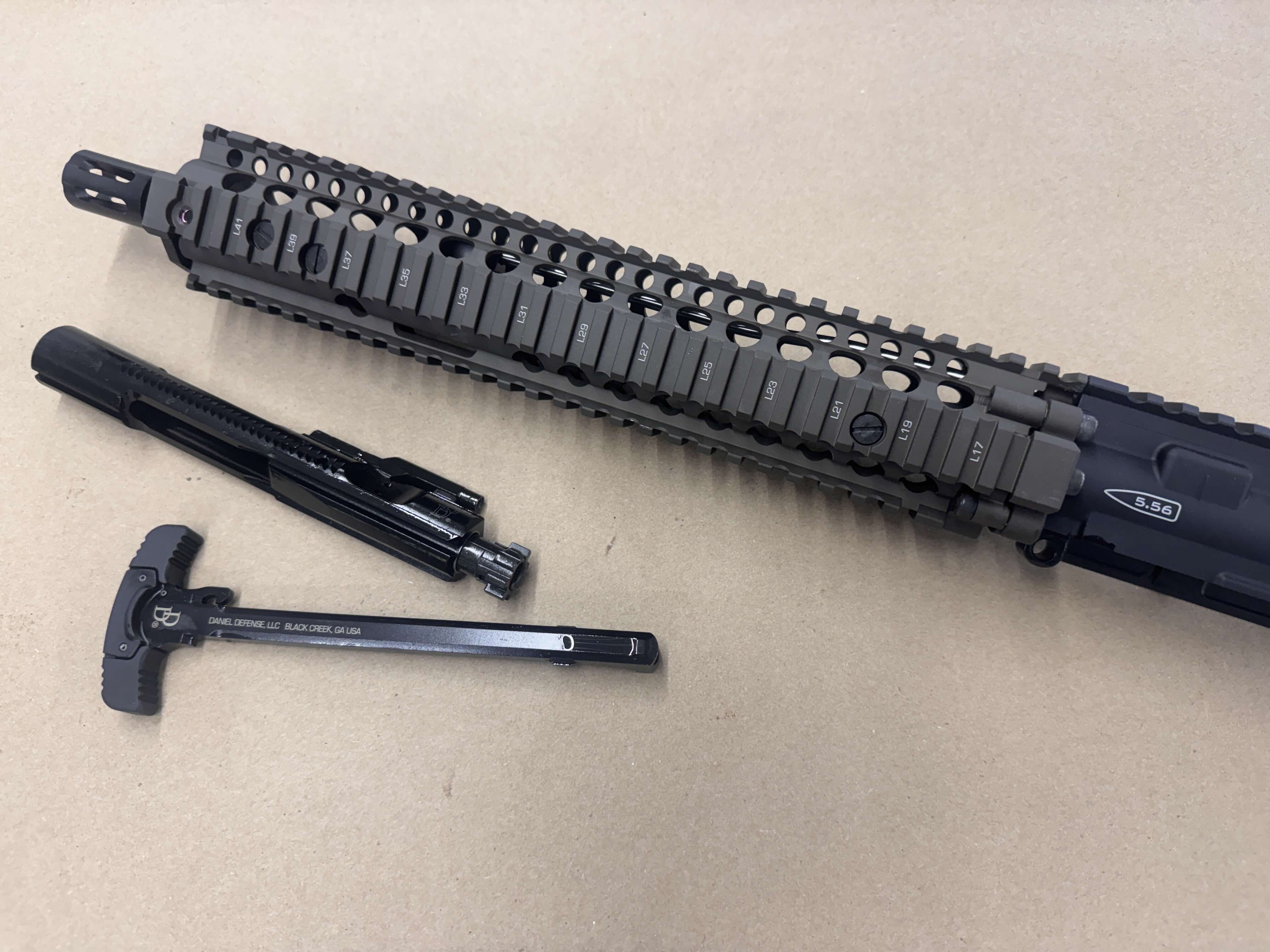 12.5 Daniel Defense GL/SSC RIS II Complete Upper Receiver