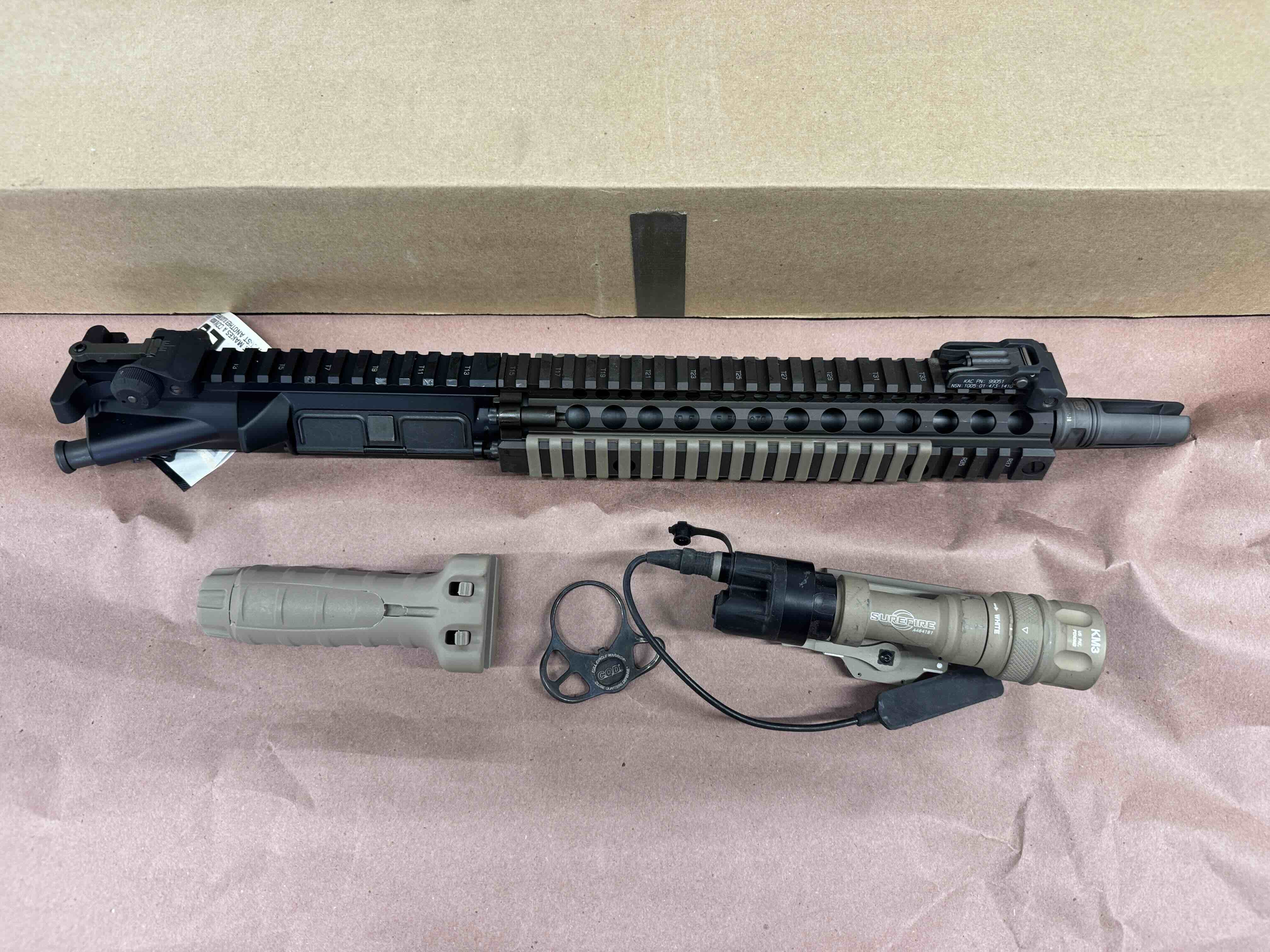 DANIEL DEFENSE MK18 UPPER KIT - CONTRACT .070 PORT/M952V LIGHT