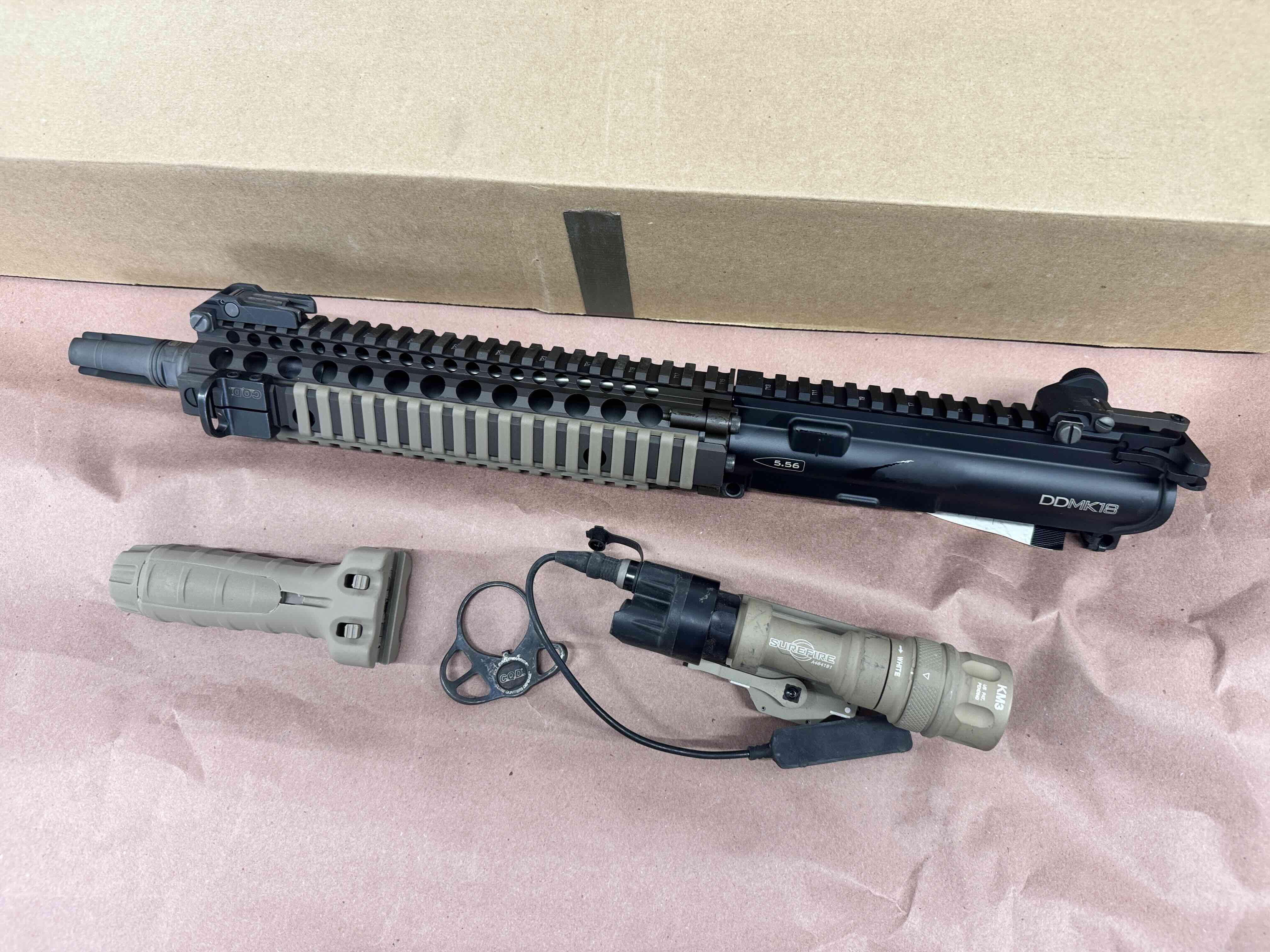 DANIEL DEFENSE MK18 UPPER KIT - CONTRACT .070 PORT/M952V LIGHT