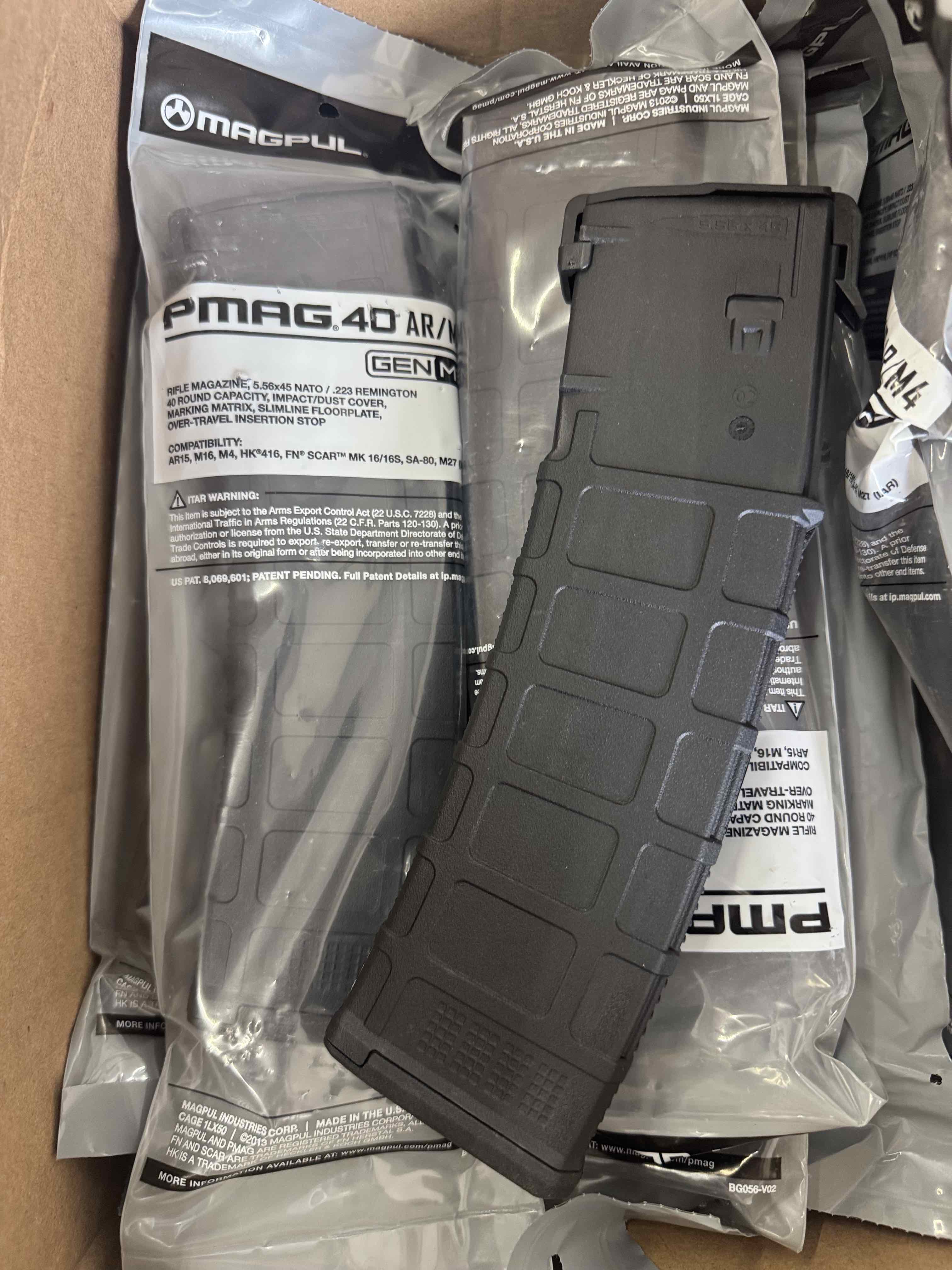 Magpul PMAG GEN M3 AR-15 .223 / 5.56 40-Round Magazine