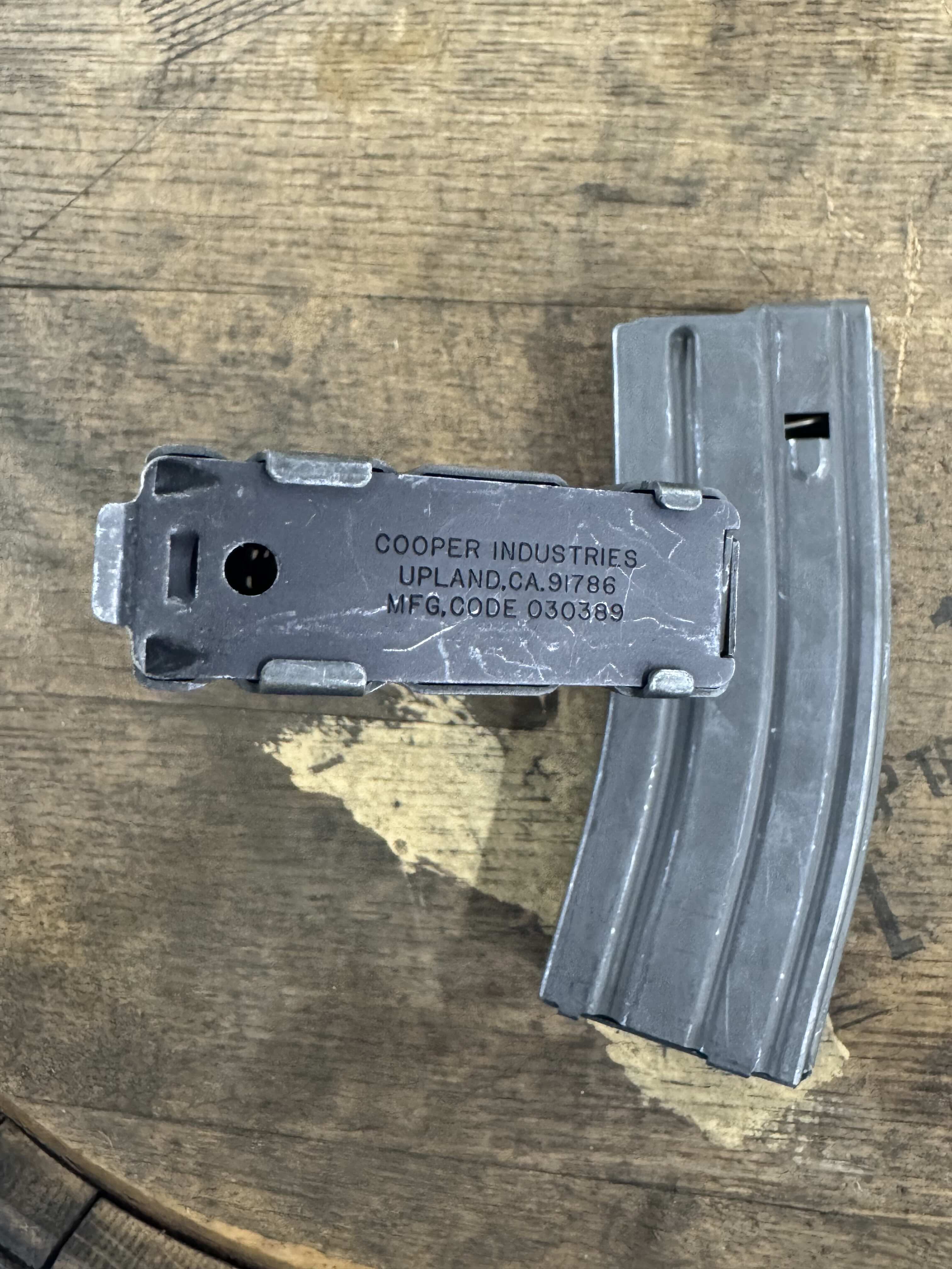 Pre-Ban USGI AR-15 30 Round Stanag Magazine (COOPER INDUSTRIES)