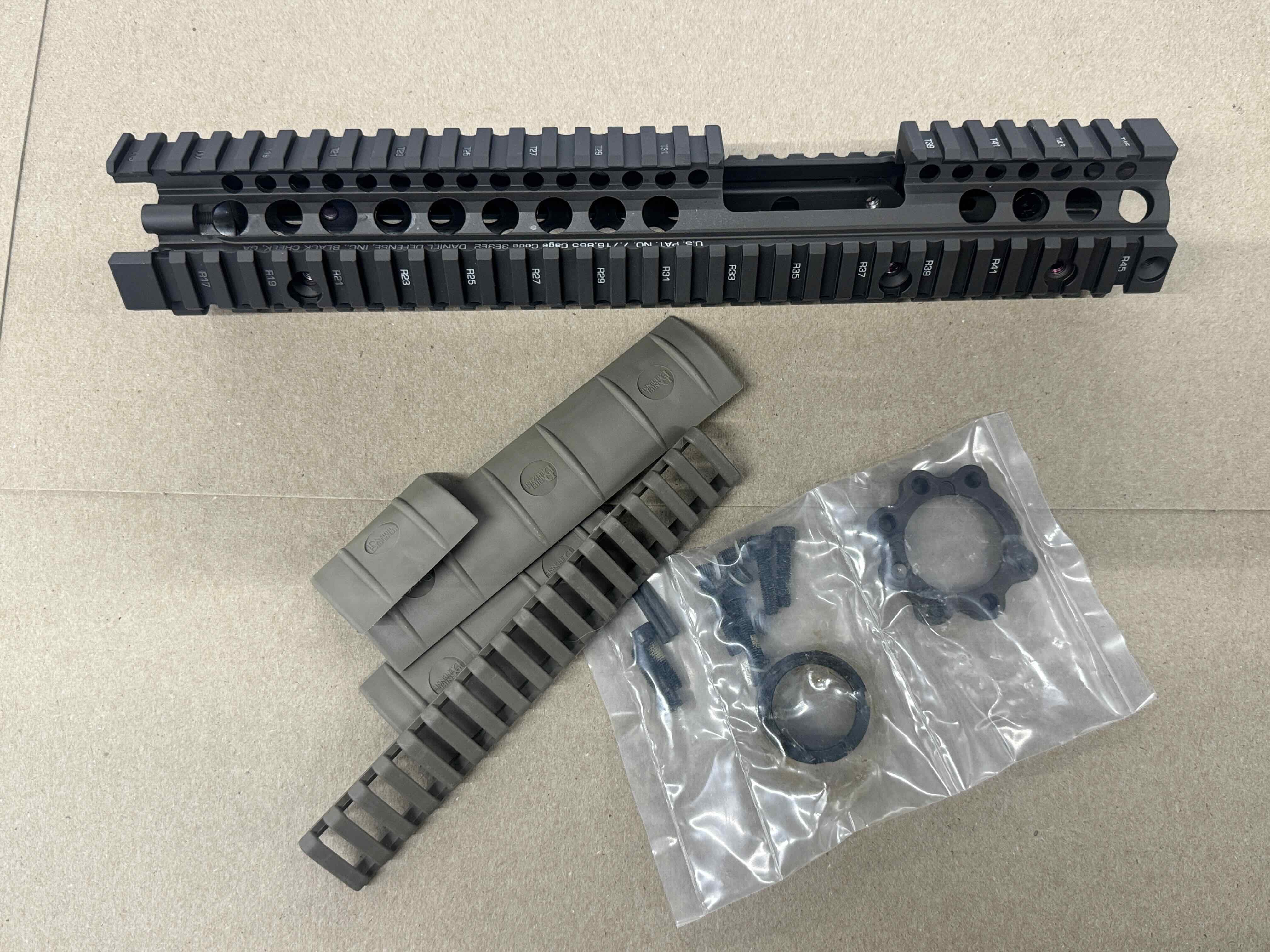 Daniel Defense M4A1 FSP RAIL INTERFACE SYSTEM II, RIS II (FDE) (NEW UNUSED)
