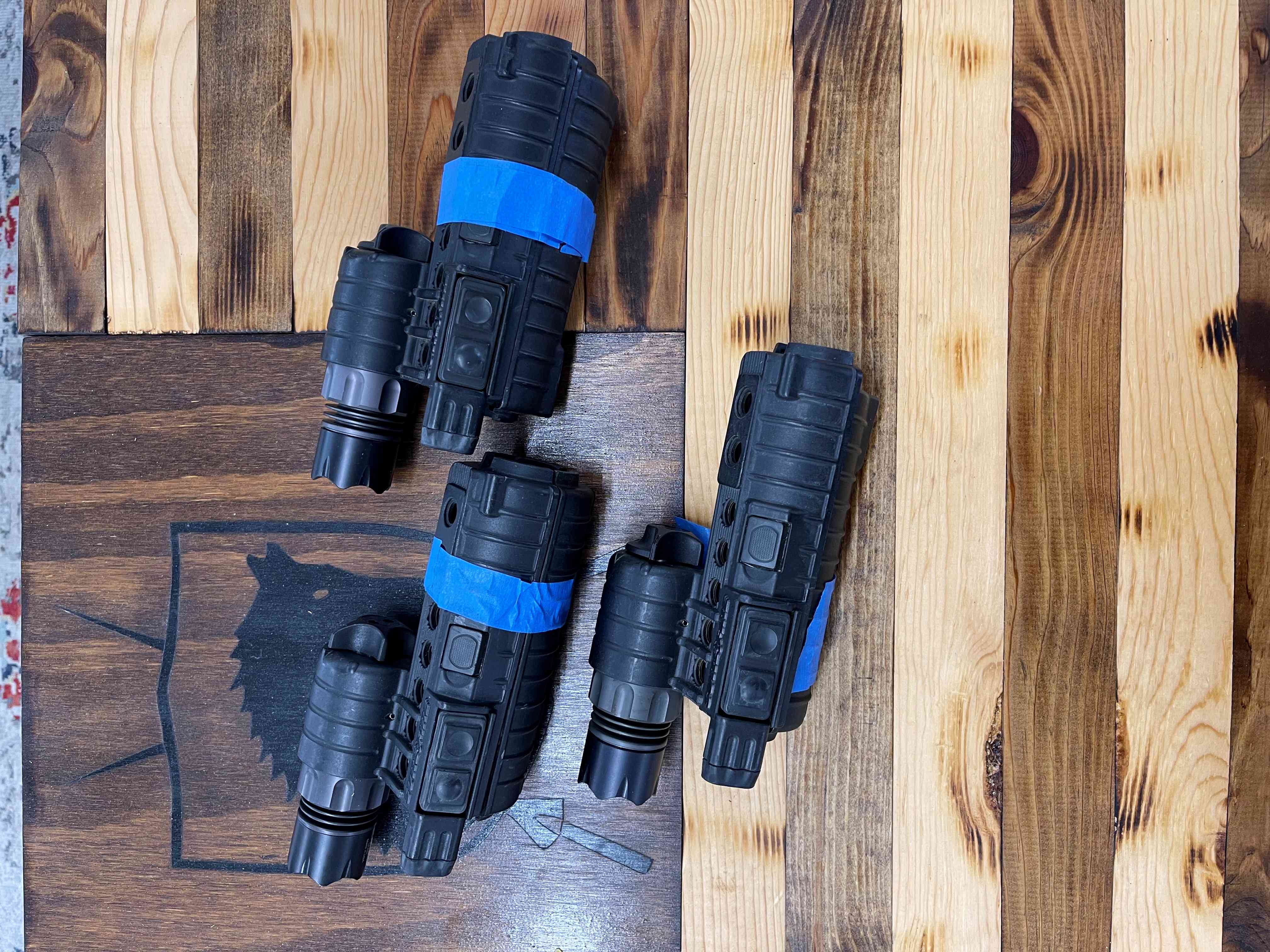 SUREFIRE M500 M4 HANDGUARD LIGHT SYSTEM -SURPLUS UPGRADED MALKOFF HEAD