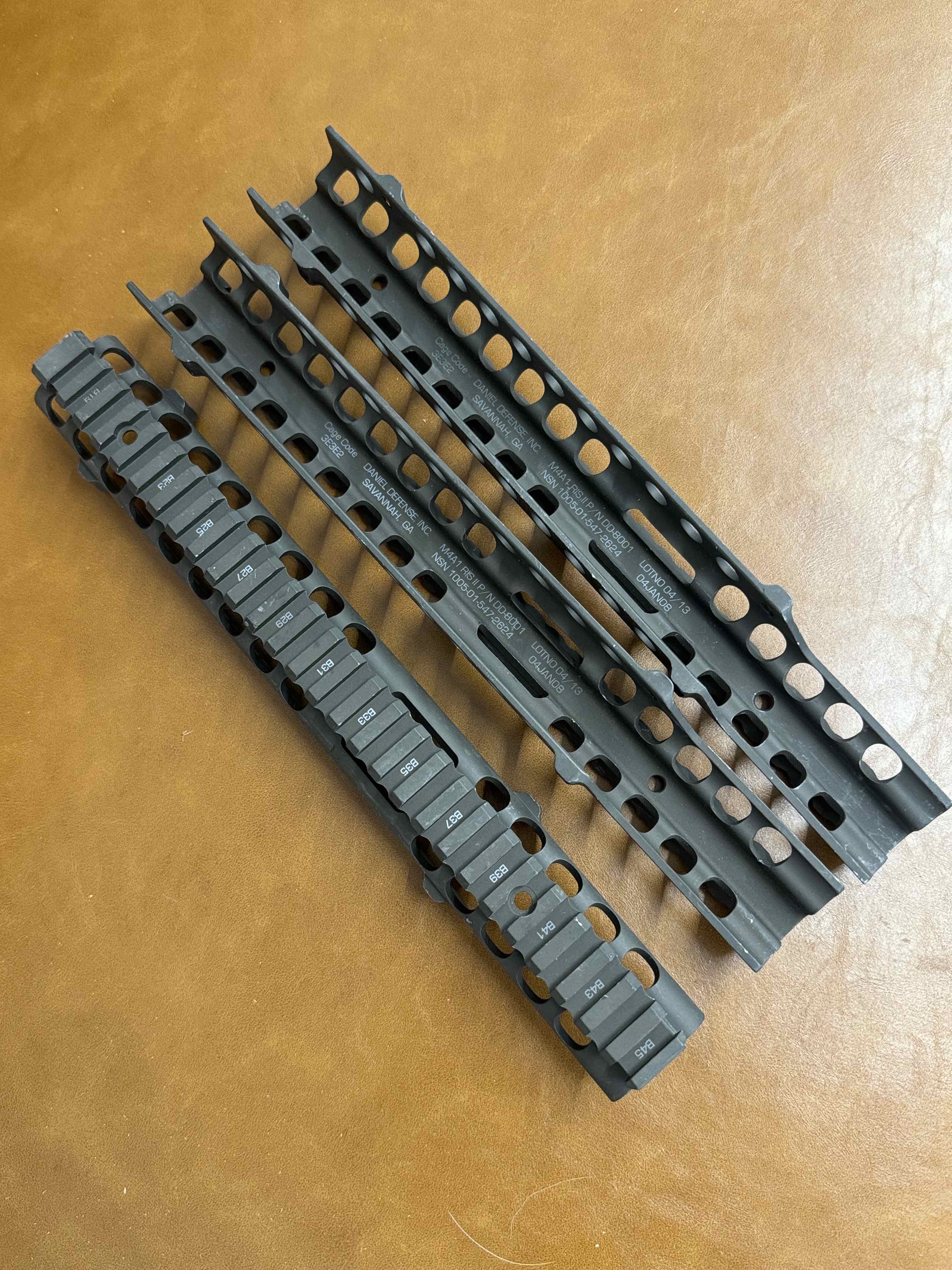 Daniel Defense M4A1 NON FSP Bottom Rail - FDE - SAVANNAH MARKED