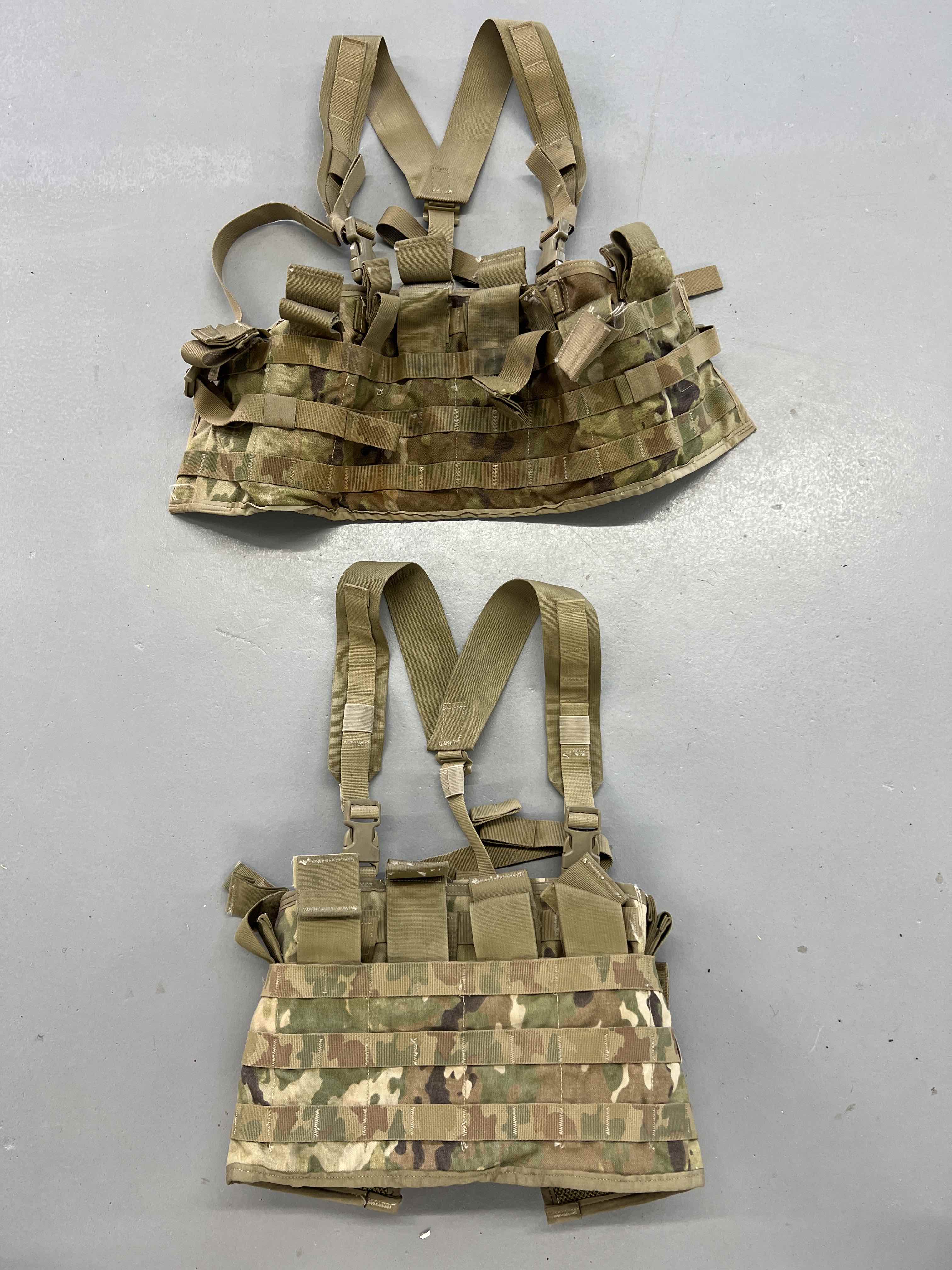 US Issue MOLLE II Harness Assembly (TAP) - Multicam