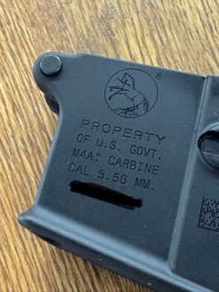 Colt M4A1 Carbine PROPERTY OF US GOV MARKED Lower Receiver