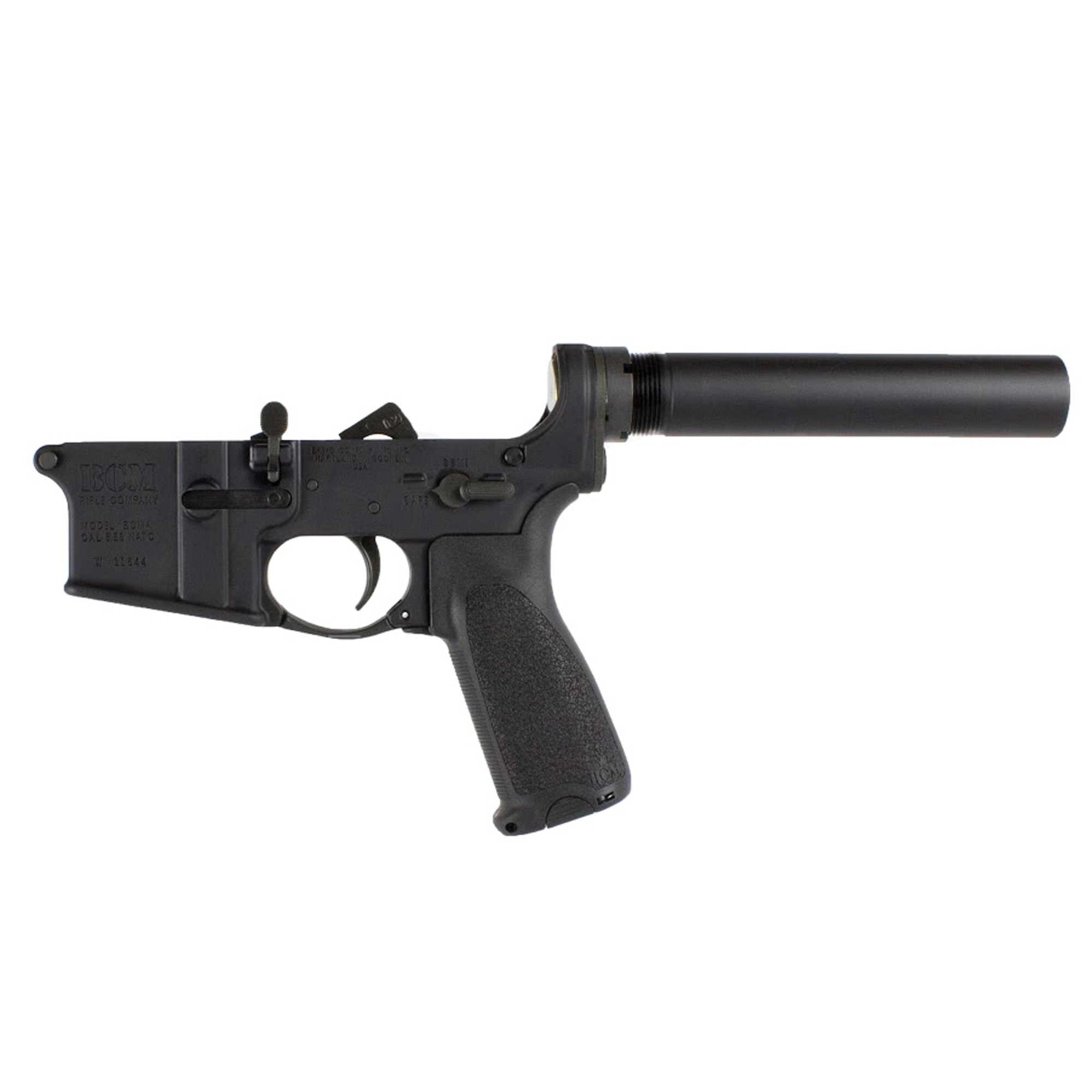 BCM PISTOL LOWER GROUP W/RECEIVER EXT 556