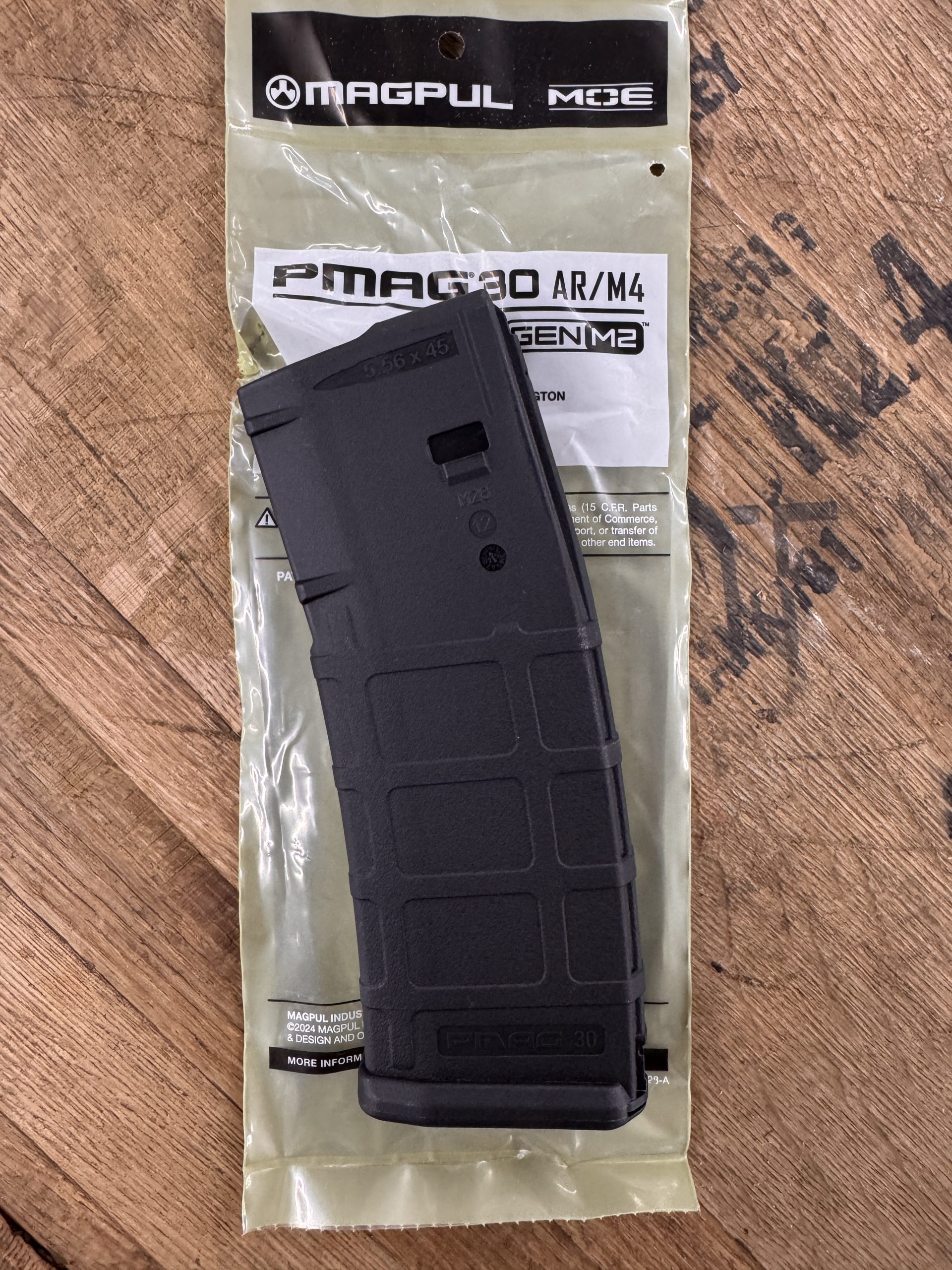 Magpul PMAG GEN M2 MOE AR-15 .223 / 5.56 30-Round Magazine