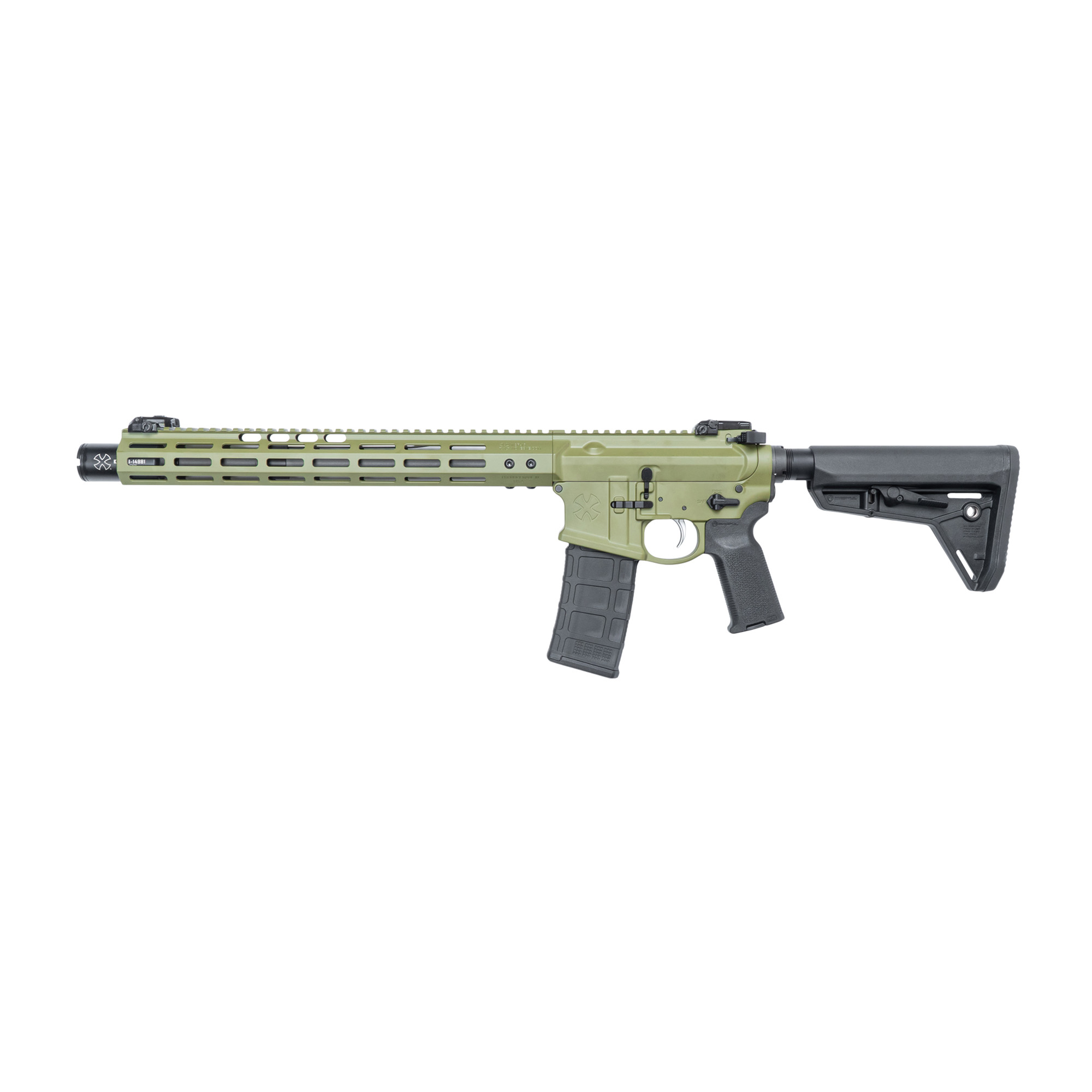 Noveske - Gen 4 Infidel 13.7" KX3 - Bazooka Green - Image 2