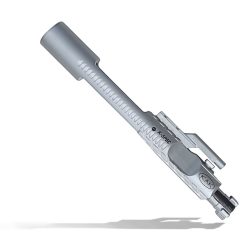 KAK K-SPEC Enhanced AR15 BCG 5.56/300BLK Dual Ejector, Down Vent, Sand Cuts, Full Chrome