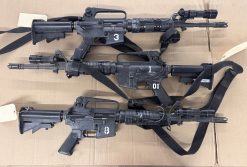 Bushmaster 16" A2 CARRY HANDLE LEO Trade In - MIL/LEO RESTRICTED MARKED SUREFIRE 660/25 MOUNT