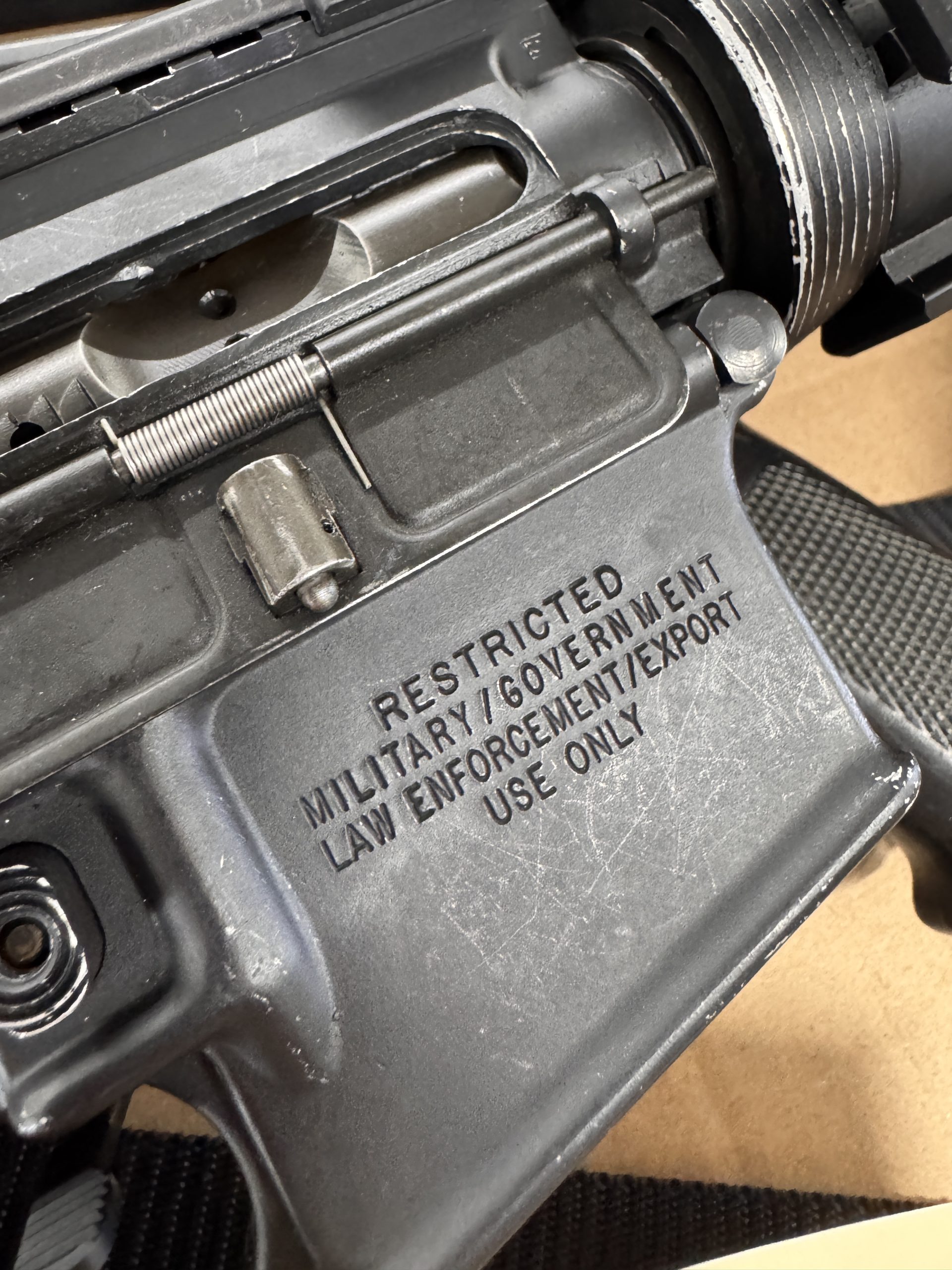Colt 16" HBAR LEO Trade In Rifle - AR-15A3 TACTICAL CARBINE - MIL/LEO RESTRICTED - Image 3