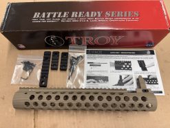TROY 13" ALPHA RAIL WITH SIGHT FDE